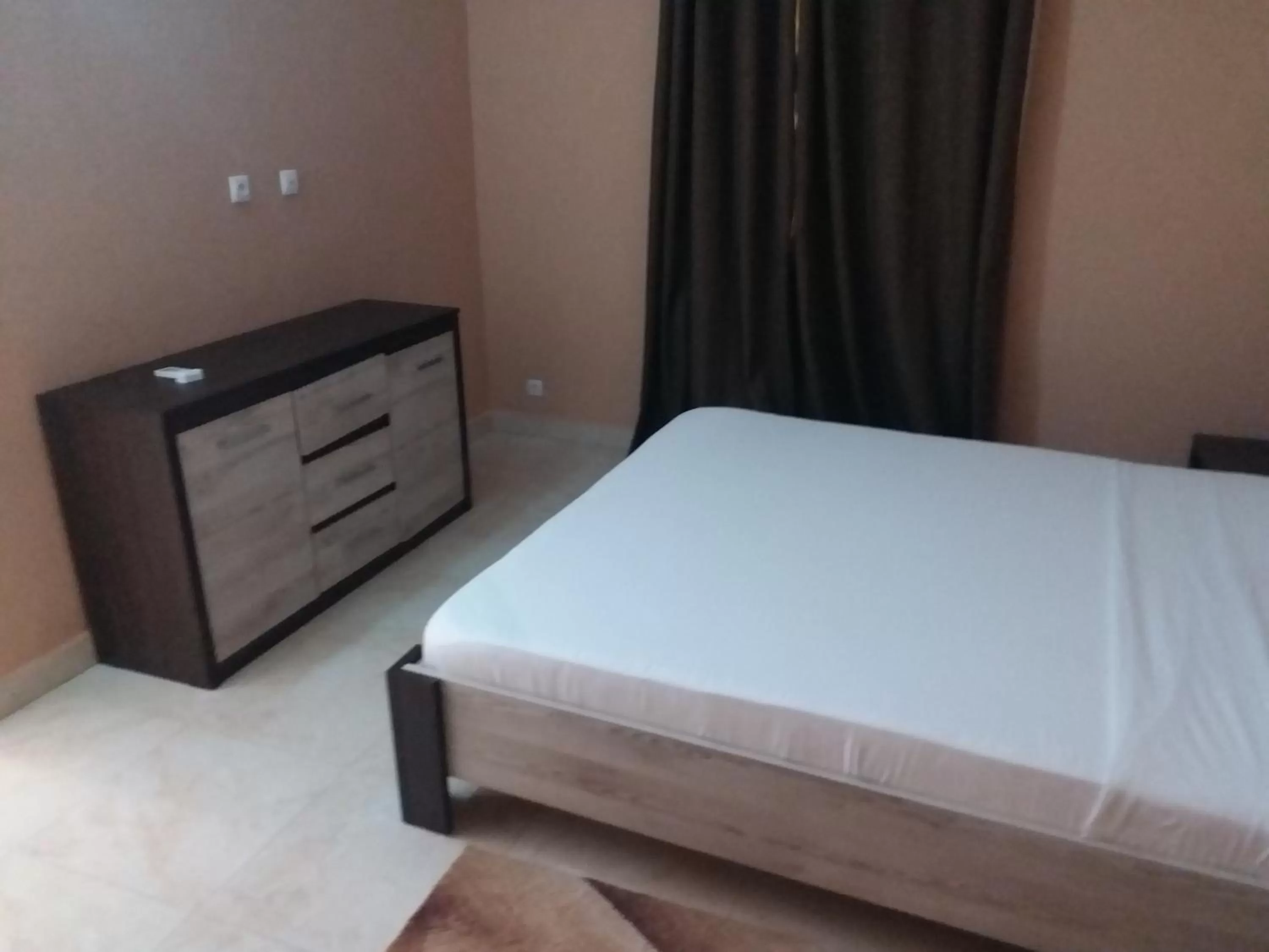 Bed in Hotel La Perle