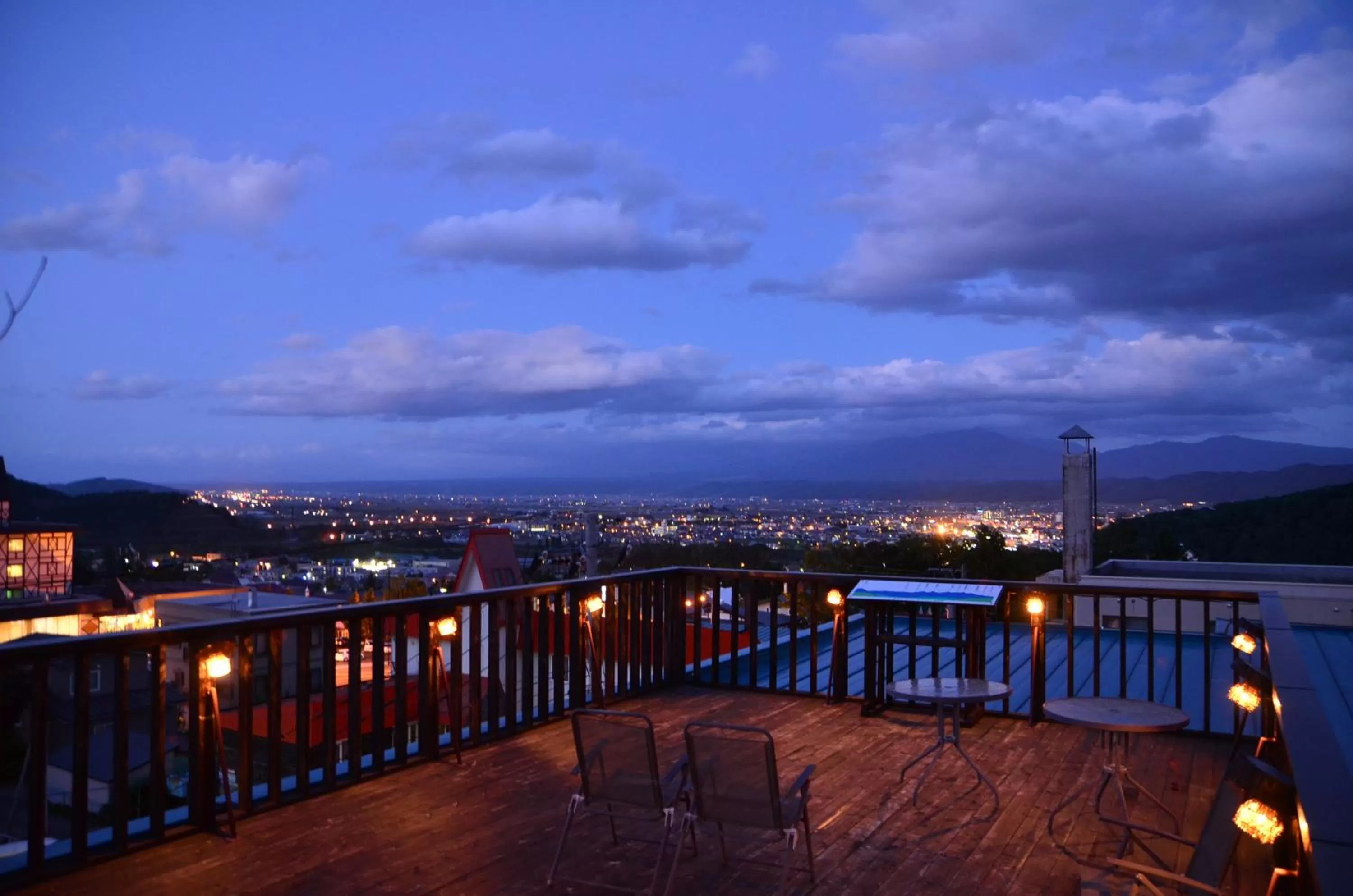Balcony/Terrace in Hotel Naturwald Furano