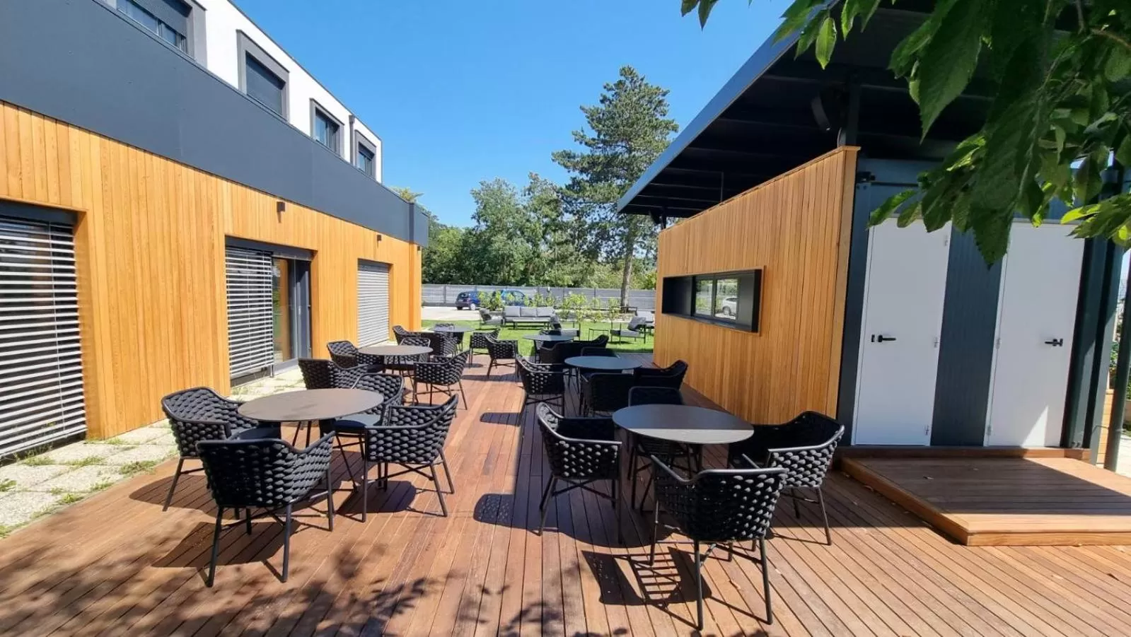 Garden in Hotel CityMap Maribor