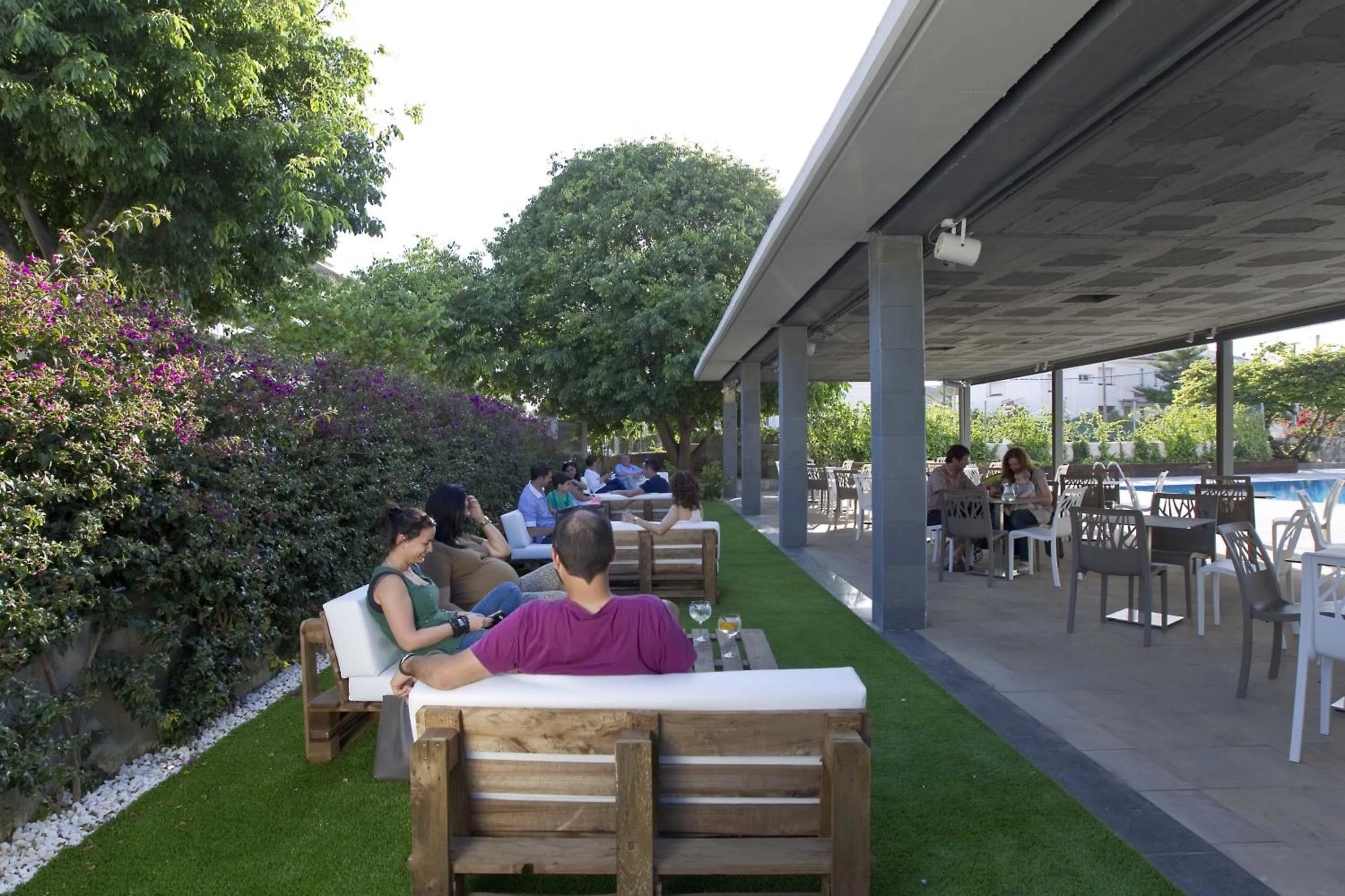 Garden in Altafulla Mar Hotel