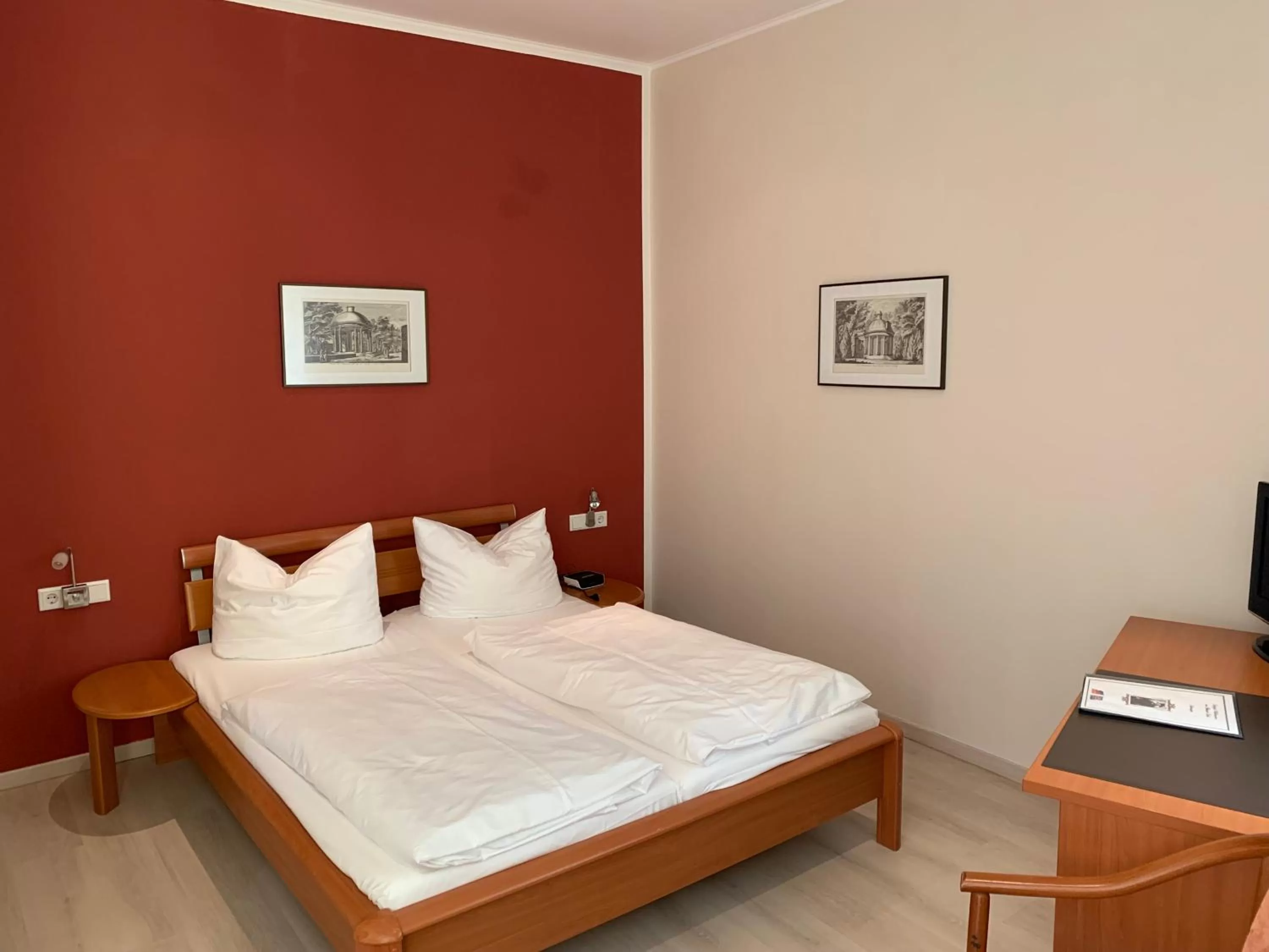 Decorative detail, Bed in Altstadt Hotel