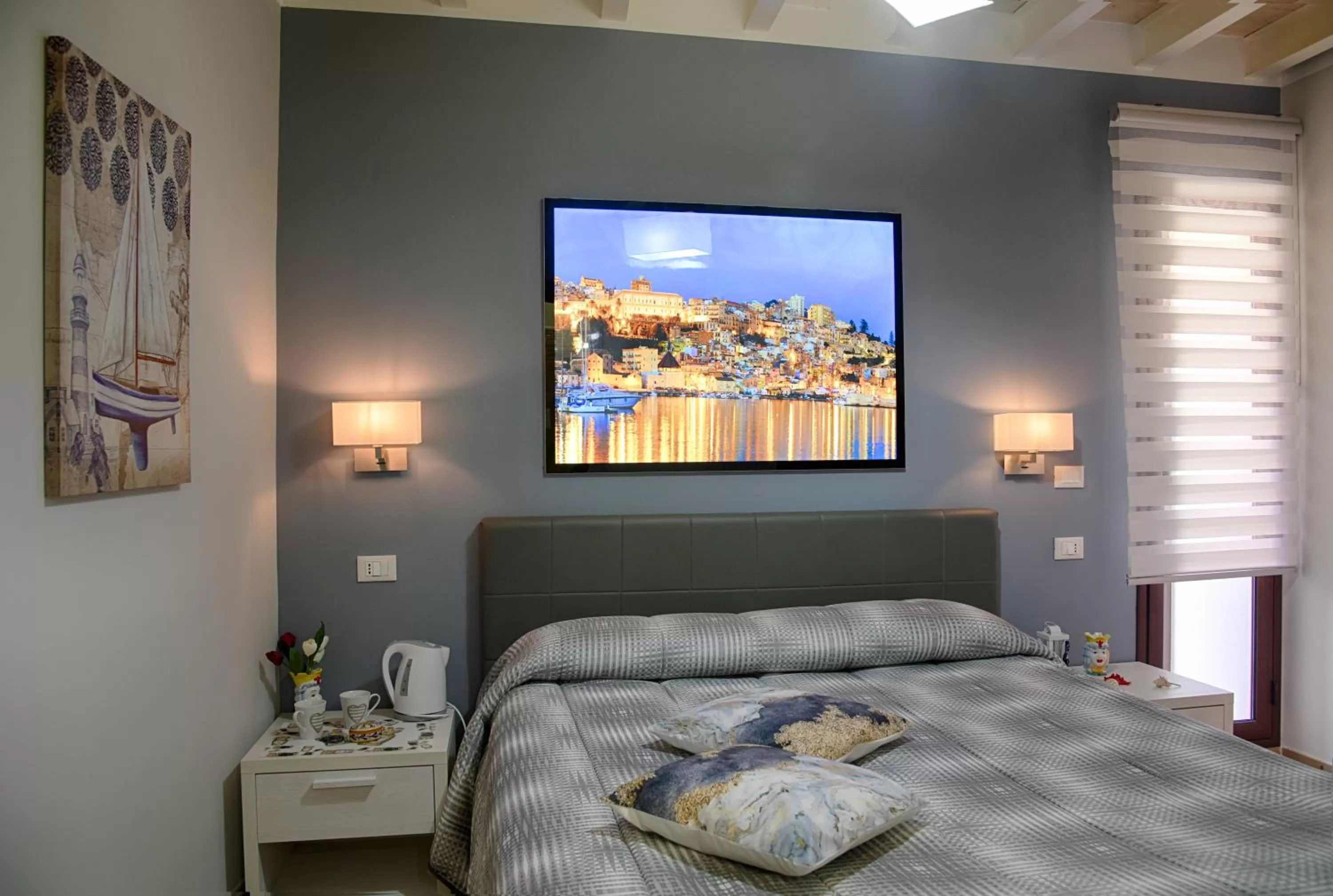 Bedroom, Bed in La Finestra sul Cortile B&B