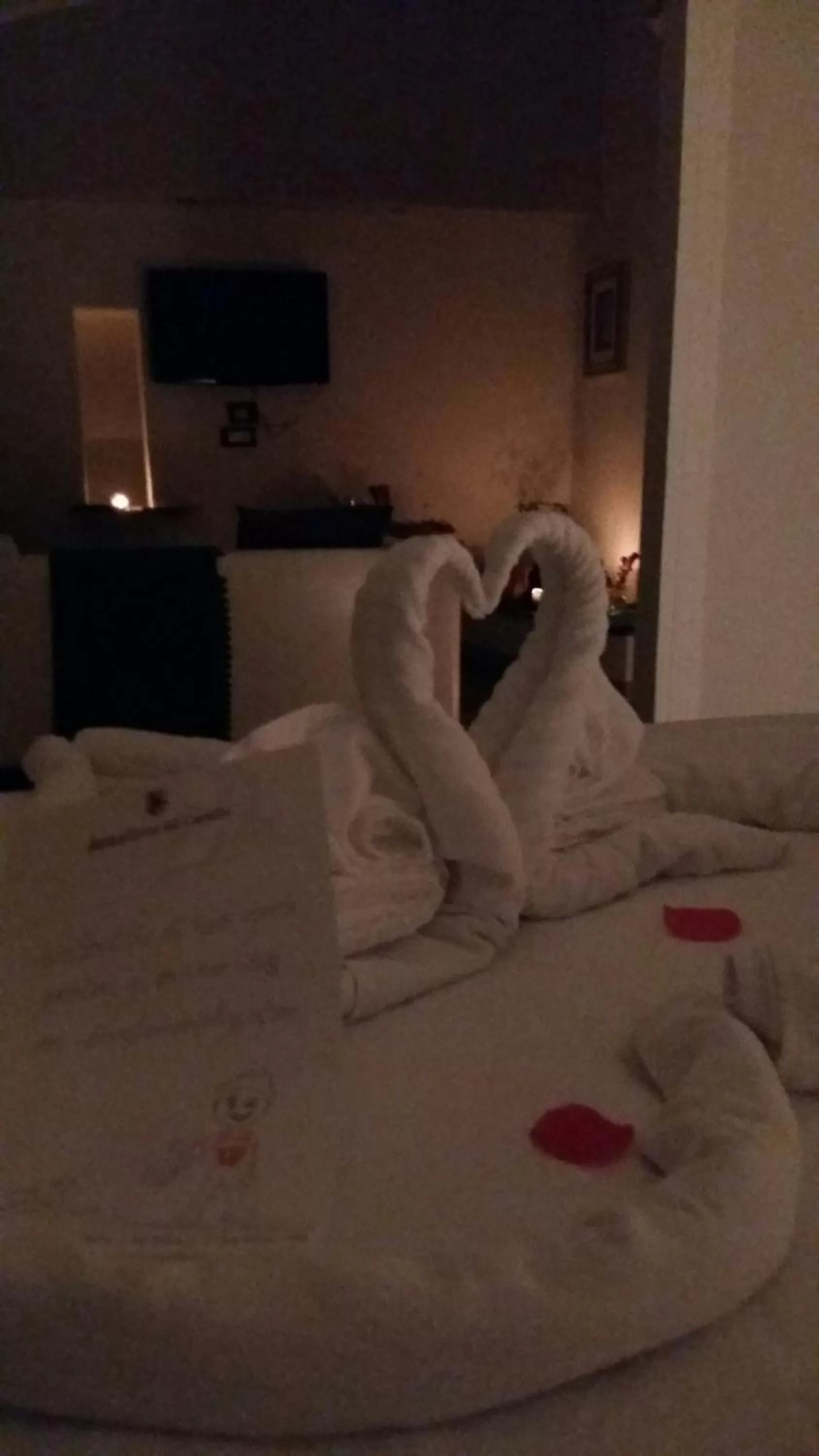 Bed in Antica Corte del Castello