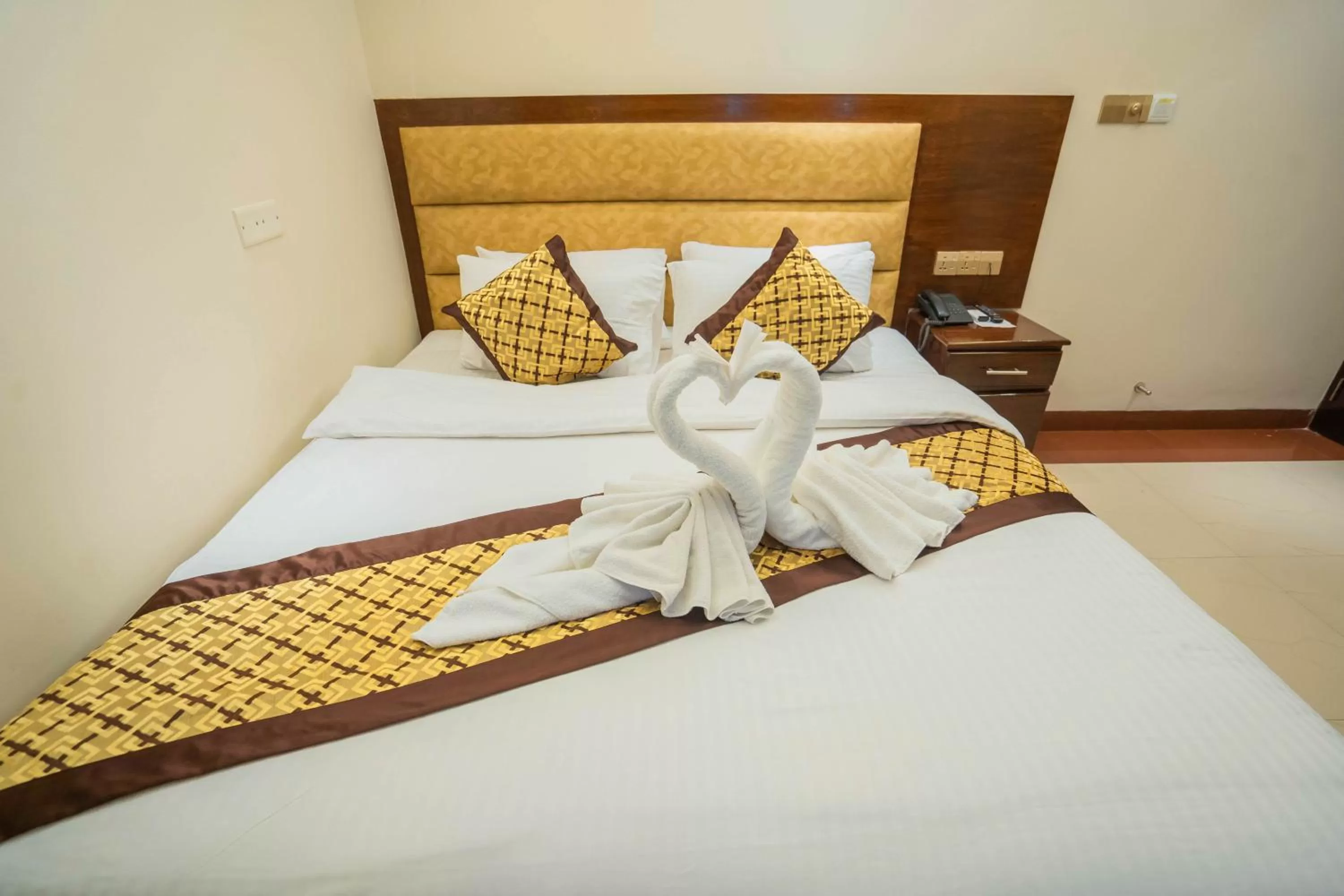 Bed in Central Inn Dhaka City Centre