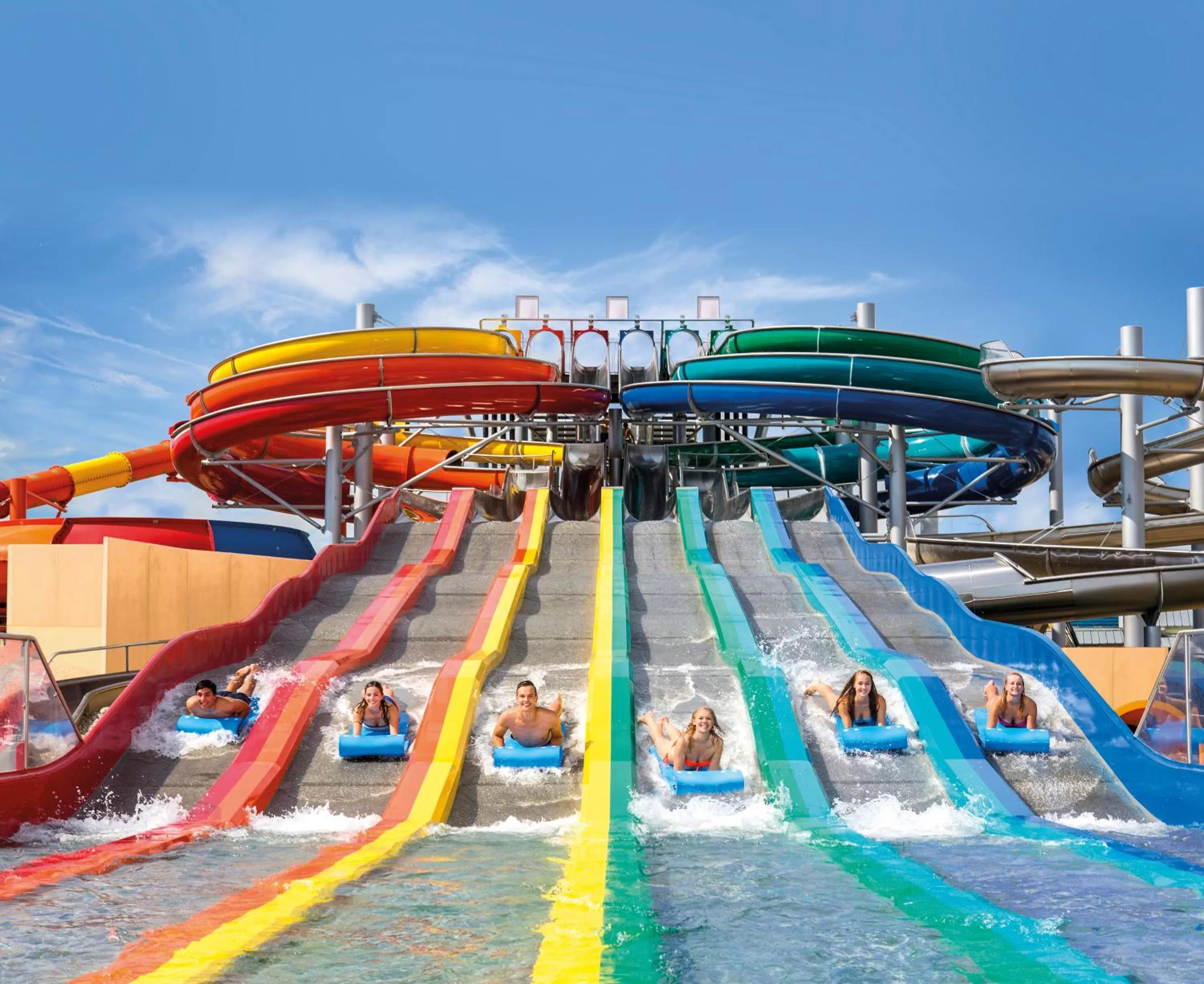 Aqua park in Hotel Claro Garni