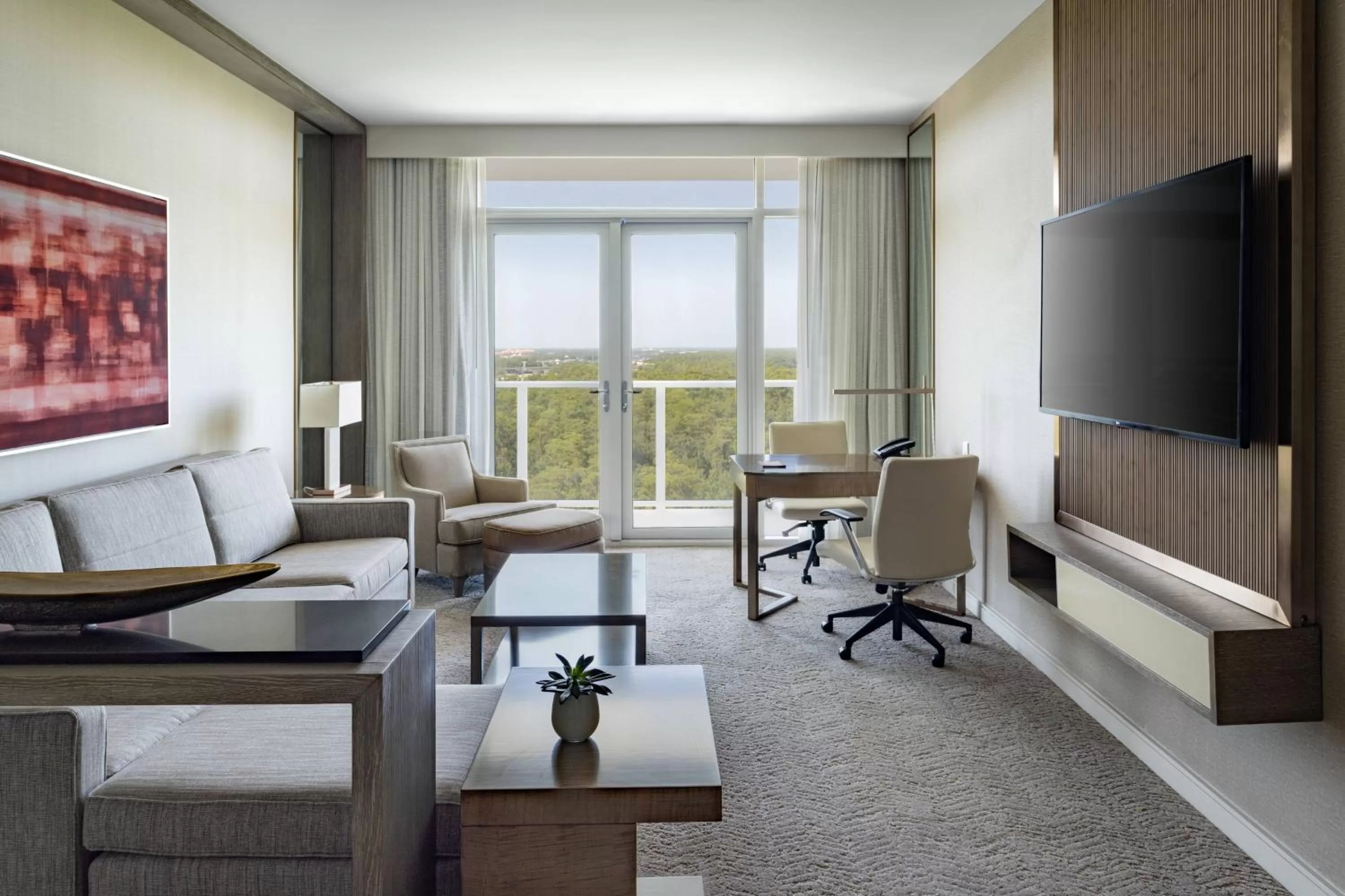 Living room in JW Marriott Orlando Bonnet Creek Resort & Spa