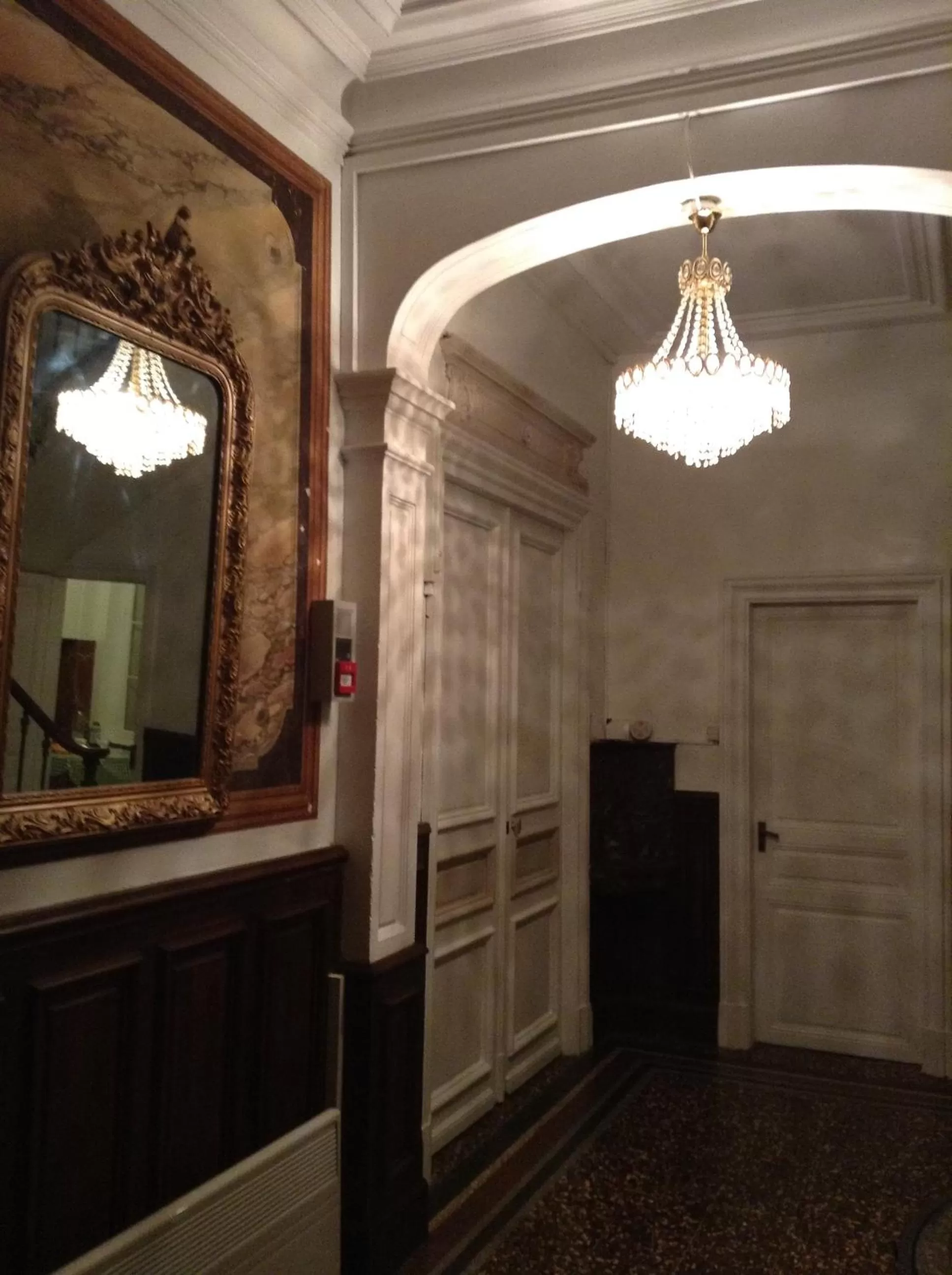 Decorative detail in La Villa Celine