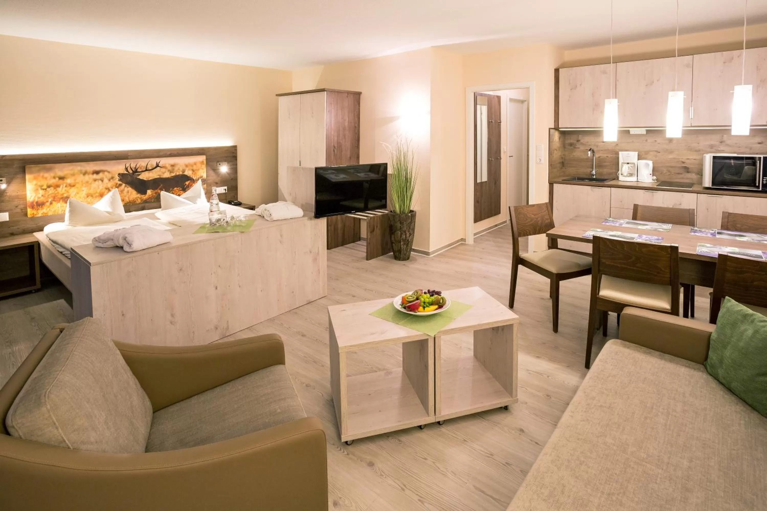 Living room in Familien Apartmenthotel Panoramic