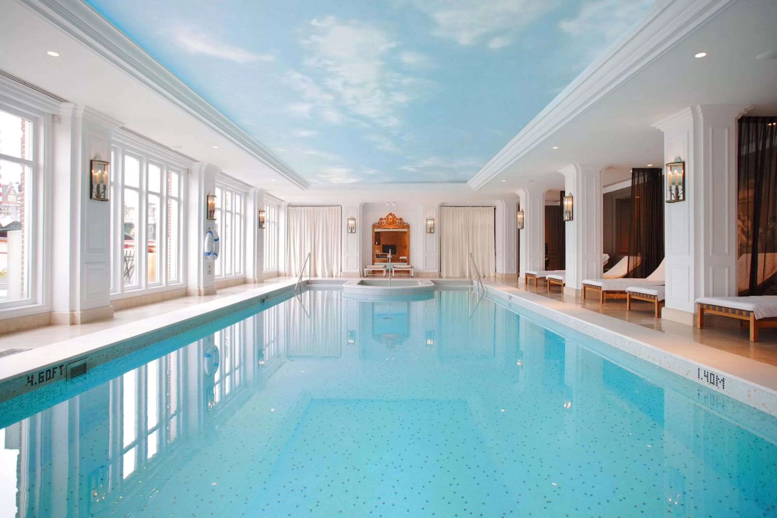 Swimming pool in InterContinental Amstel Amsterdam by IHG