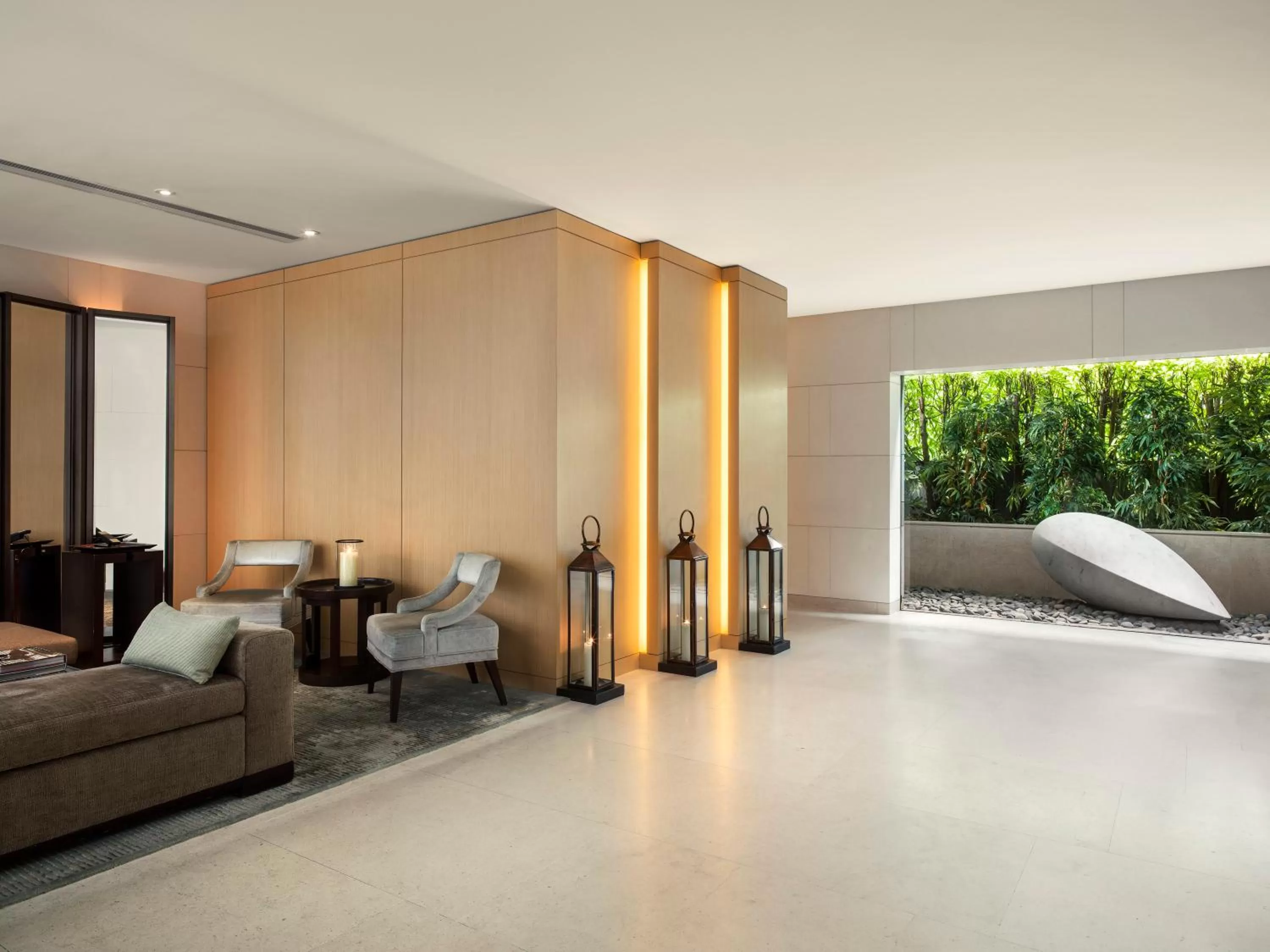 Lobby or reception, Bed in Upper House Hong Kong