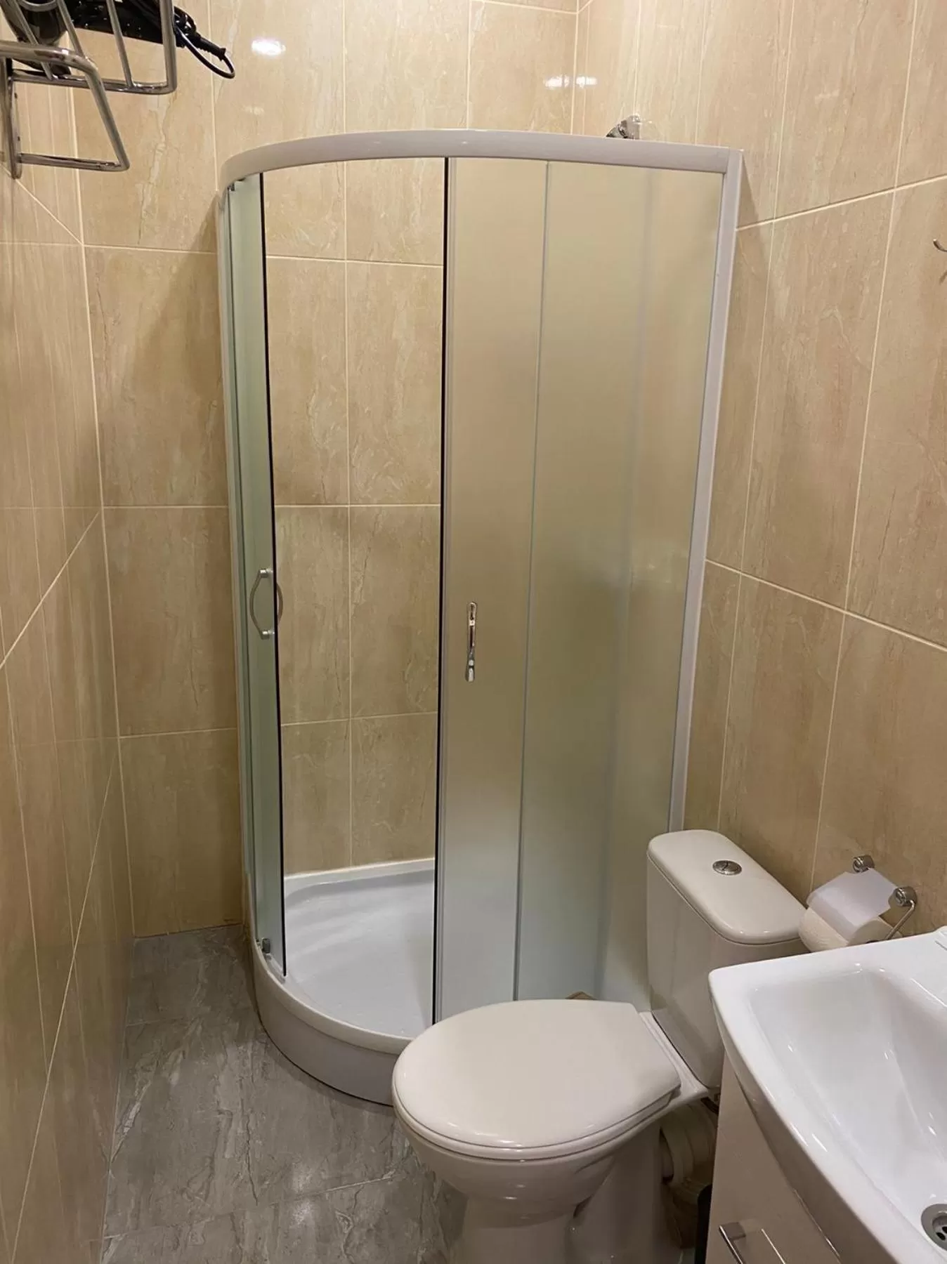 Shower in Heart Kyiv Apart-Hotel