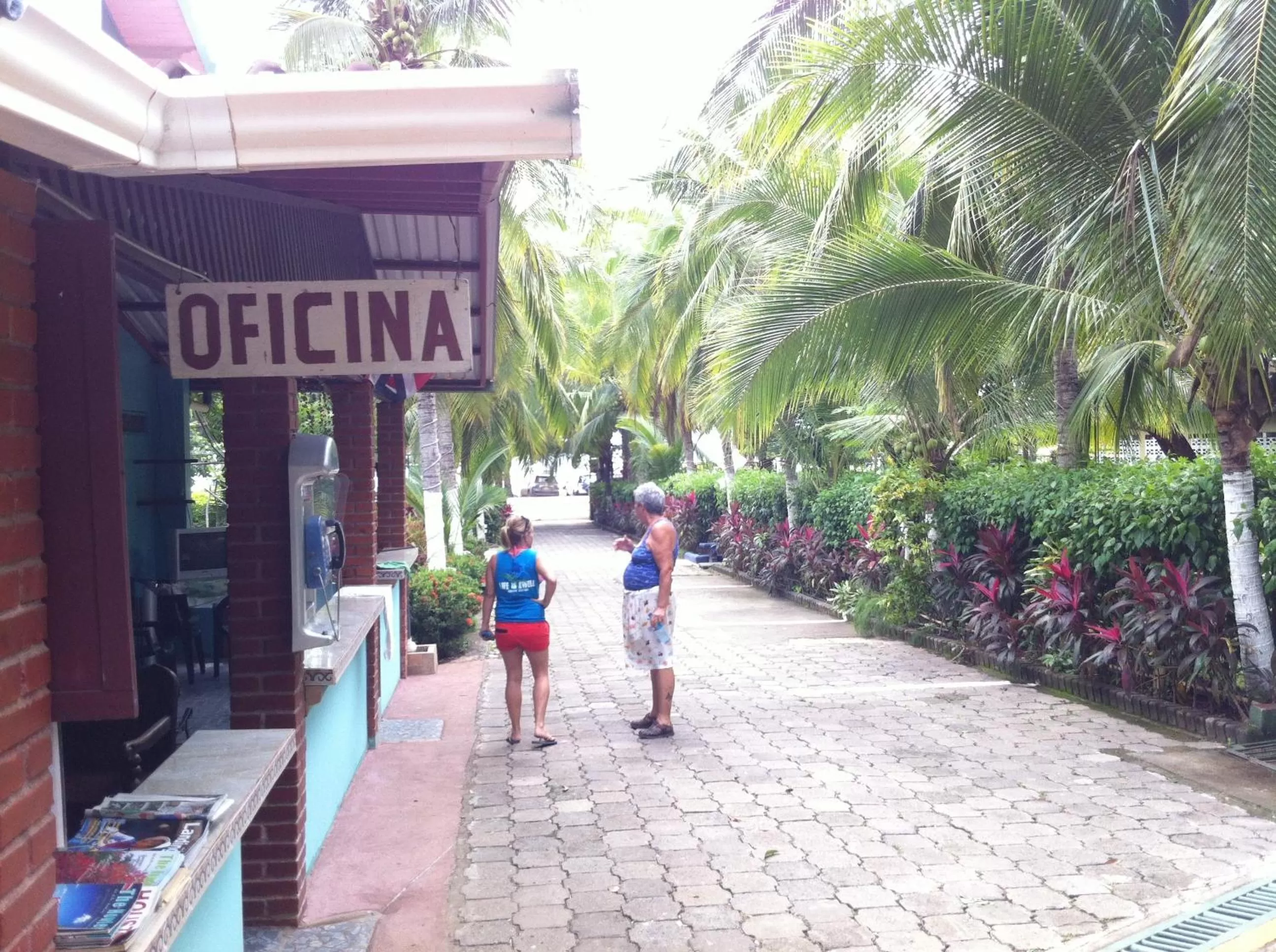 On site in Hotel Marielos