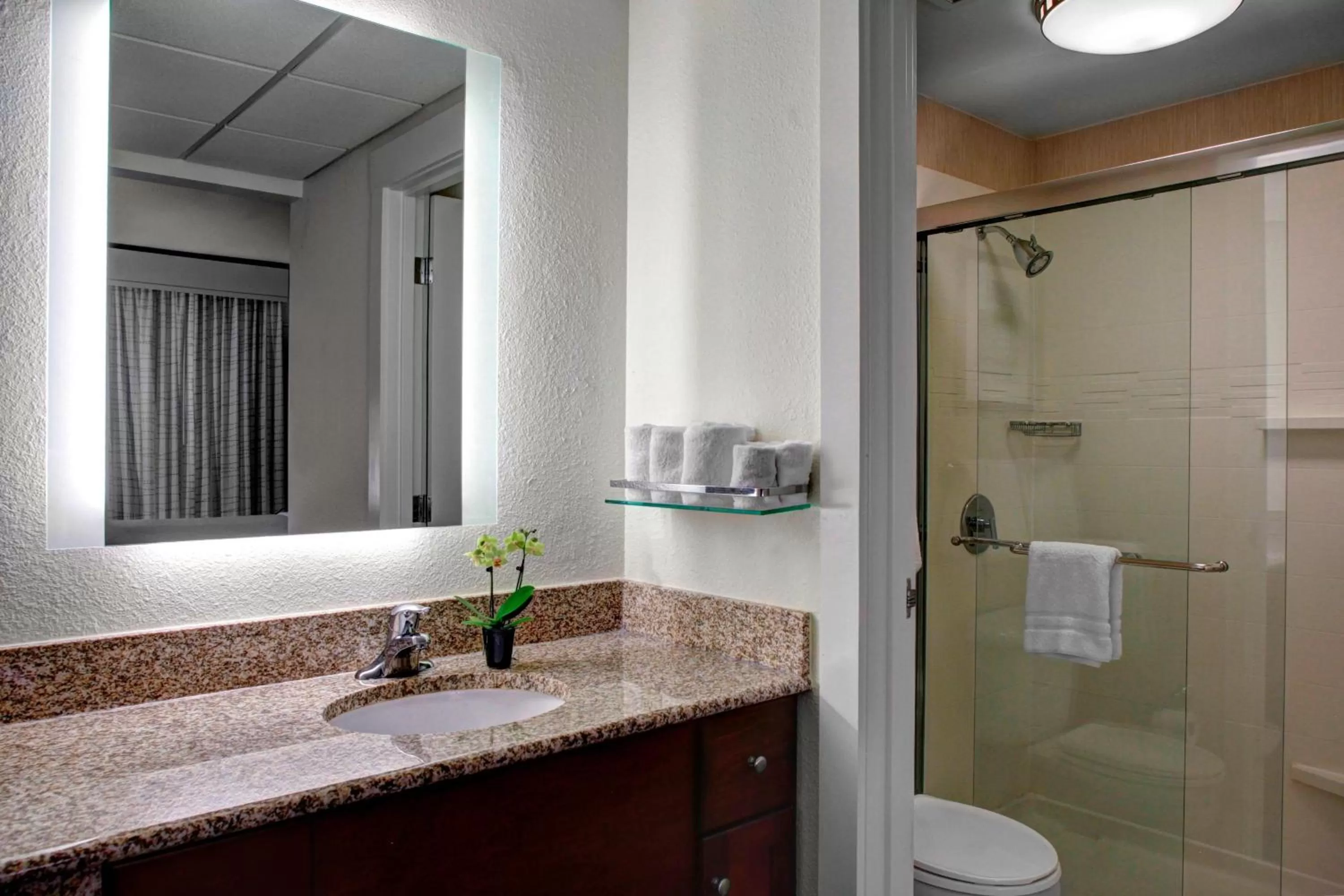 Bathroom in Residence Inn by Marriott Cleveland Downtown