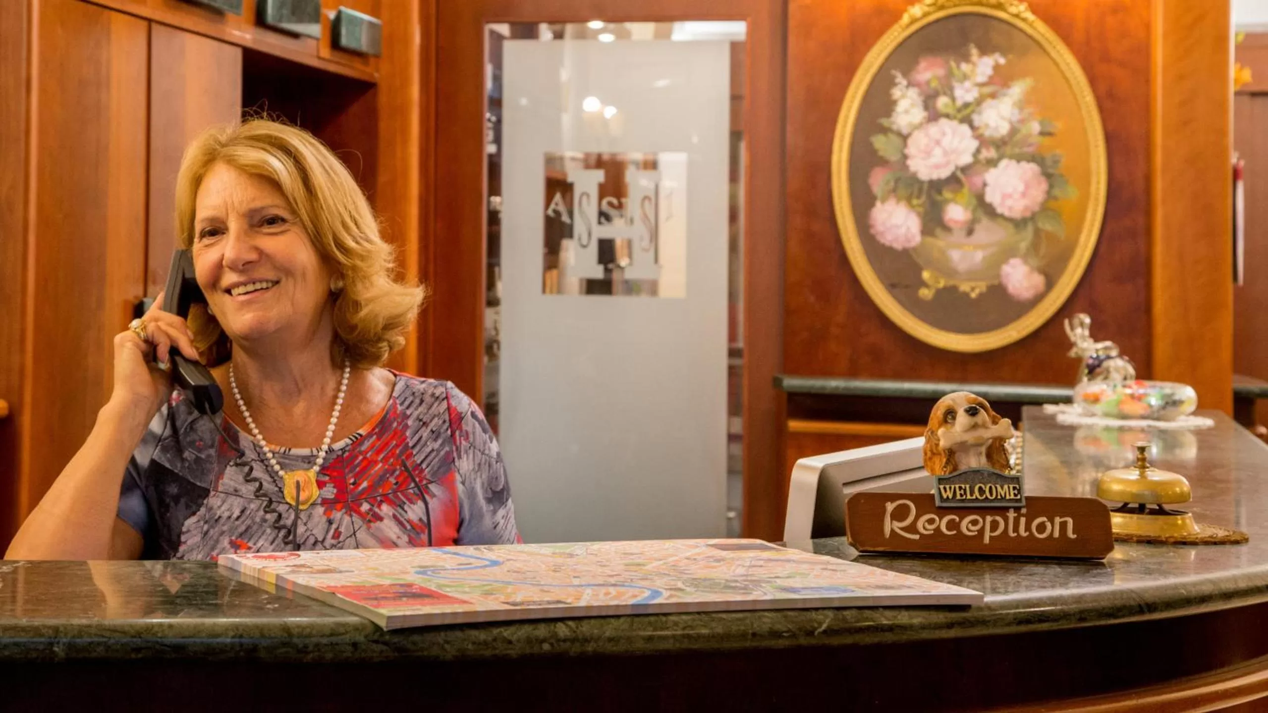 Family in Hotel Assisi