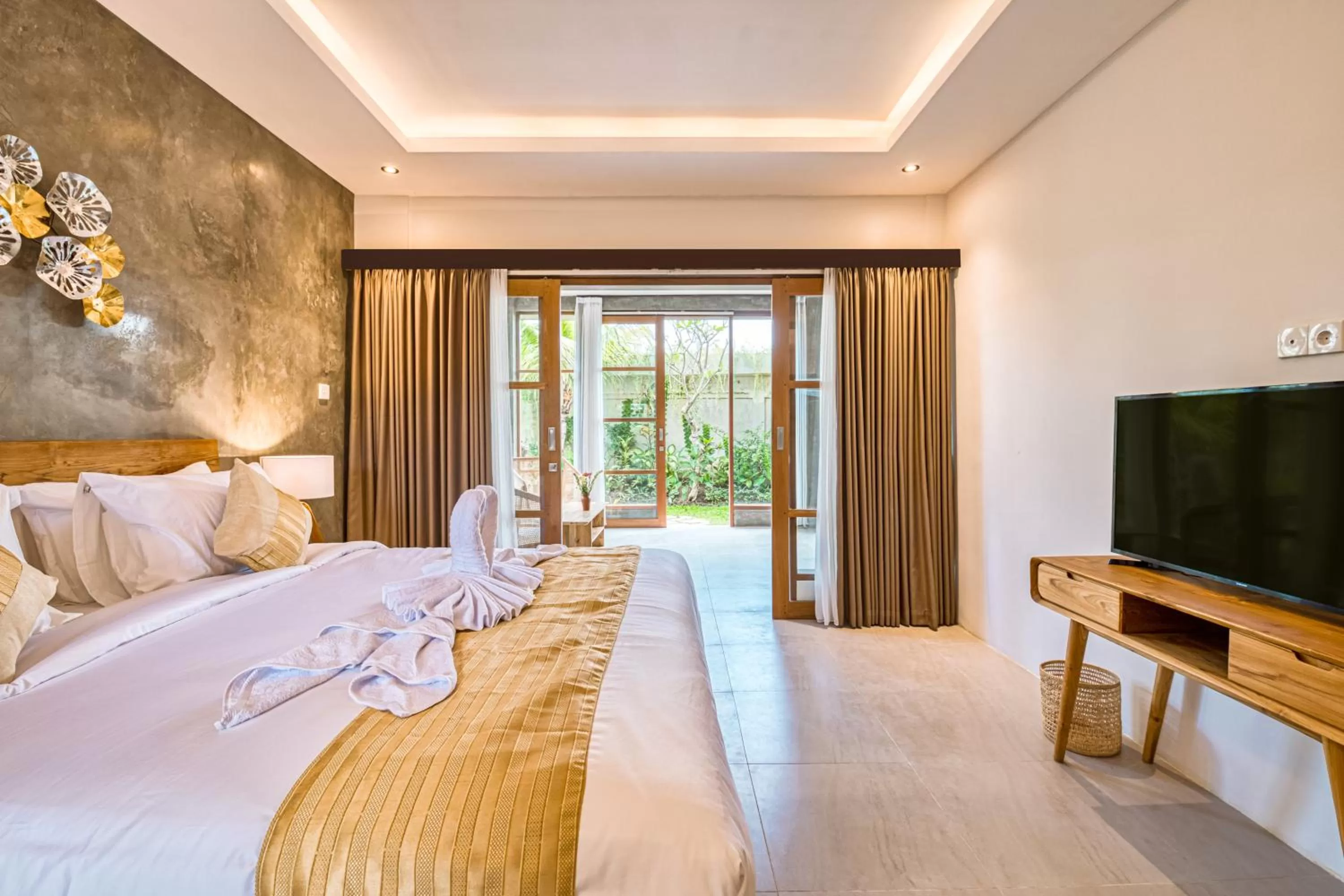 Photo of the whole room, Bed in Villa Mirah Ubud