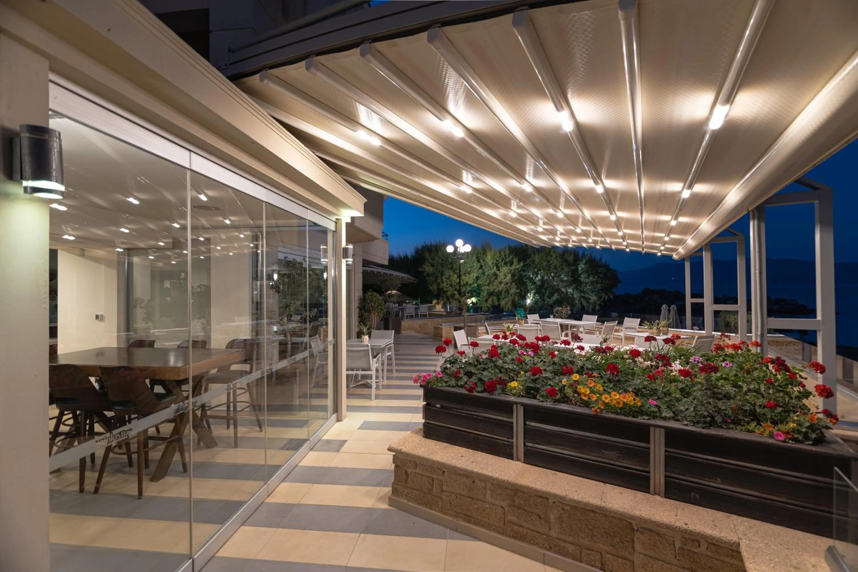 Breakfast in Molos Bay Hotel