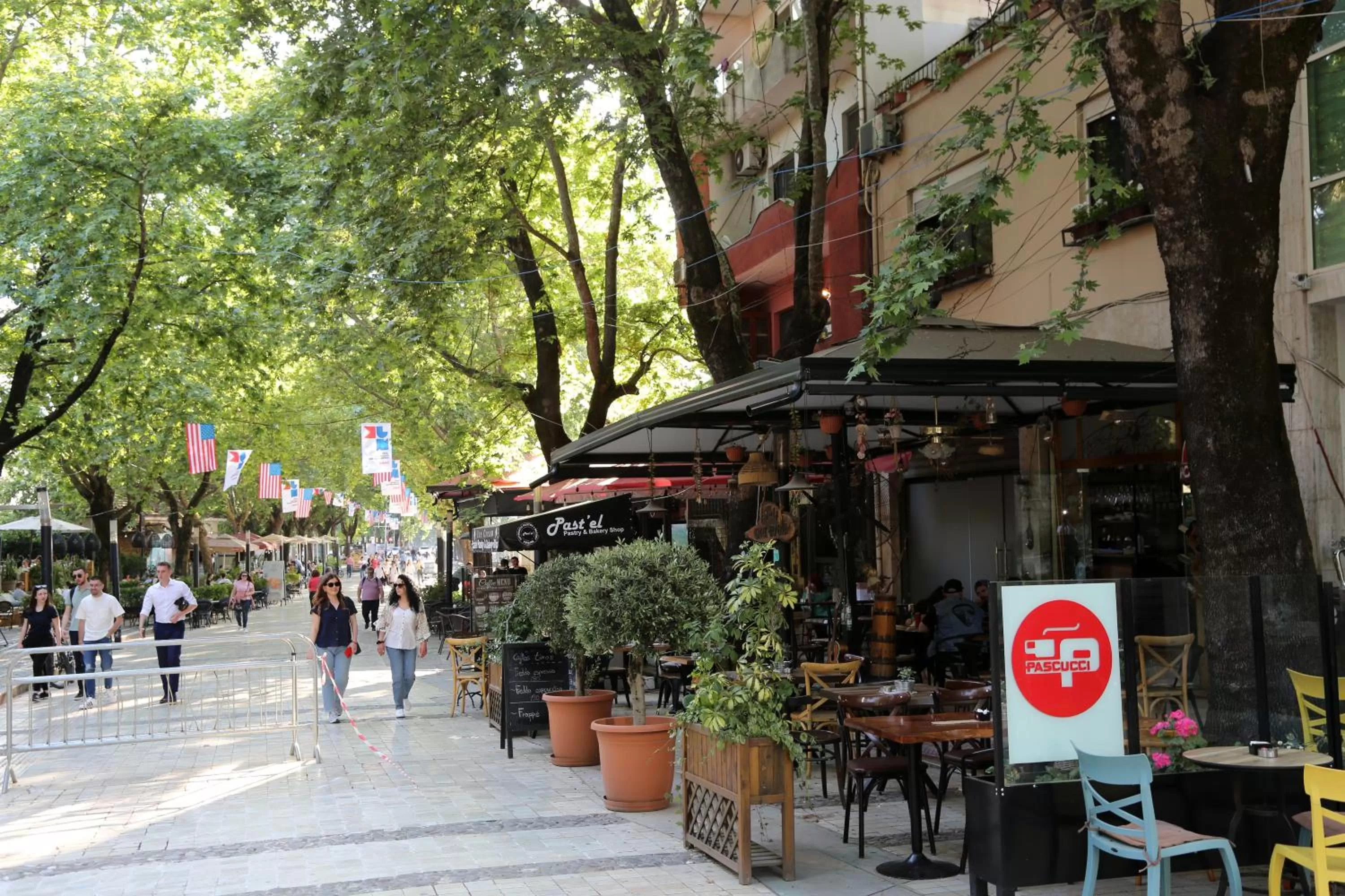 Property building in Hotel Millenium Tirana