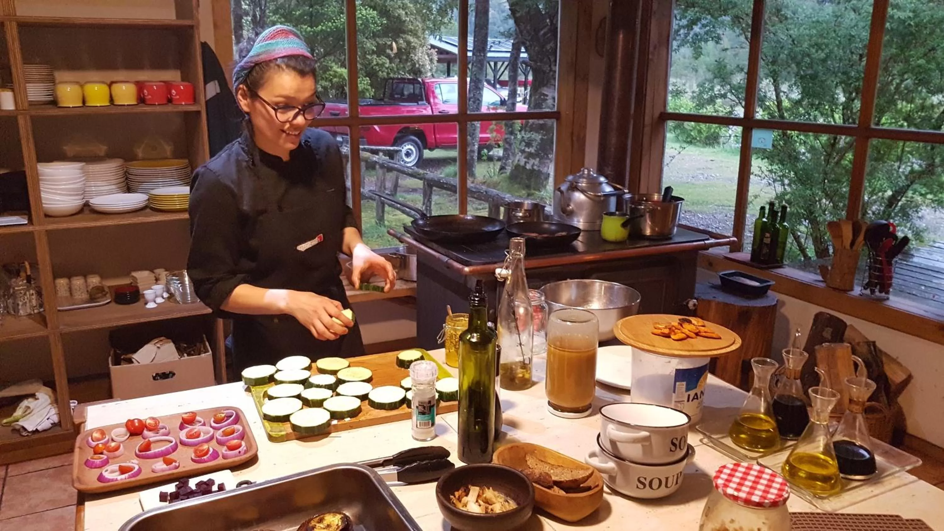 Food in Posada Queulat