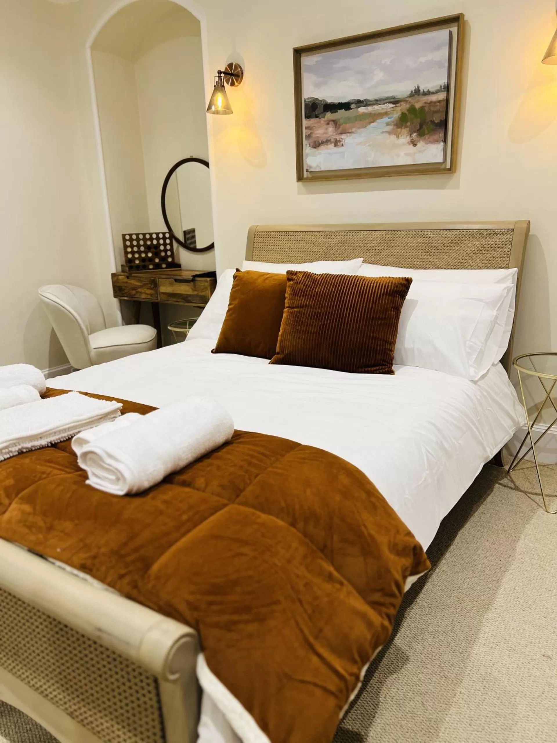 Bedroom, Bed in St Duthus Villa Guesthouse