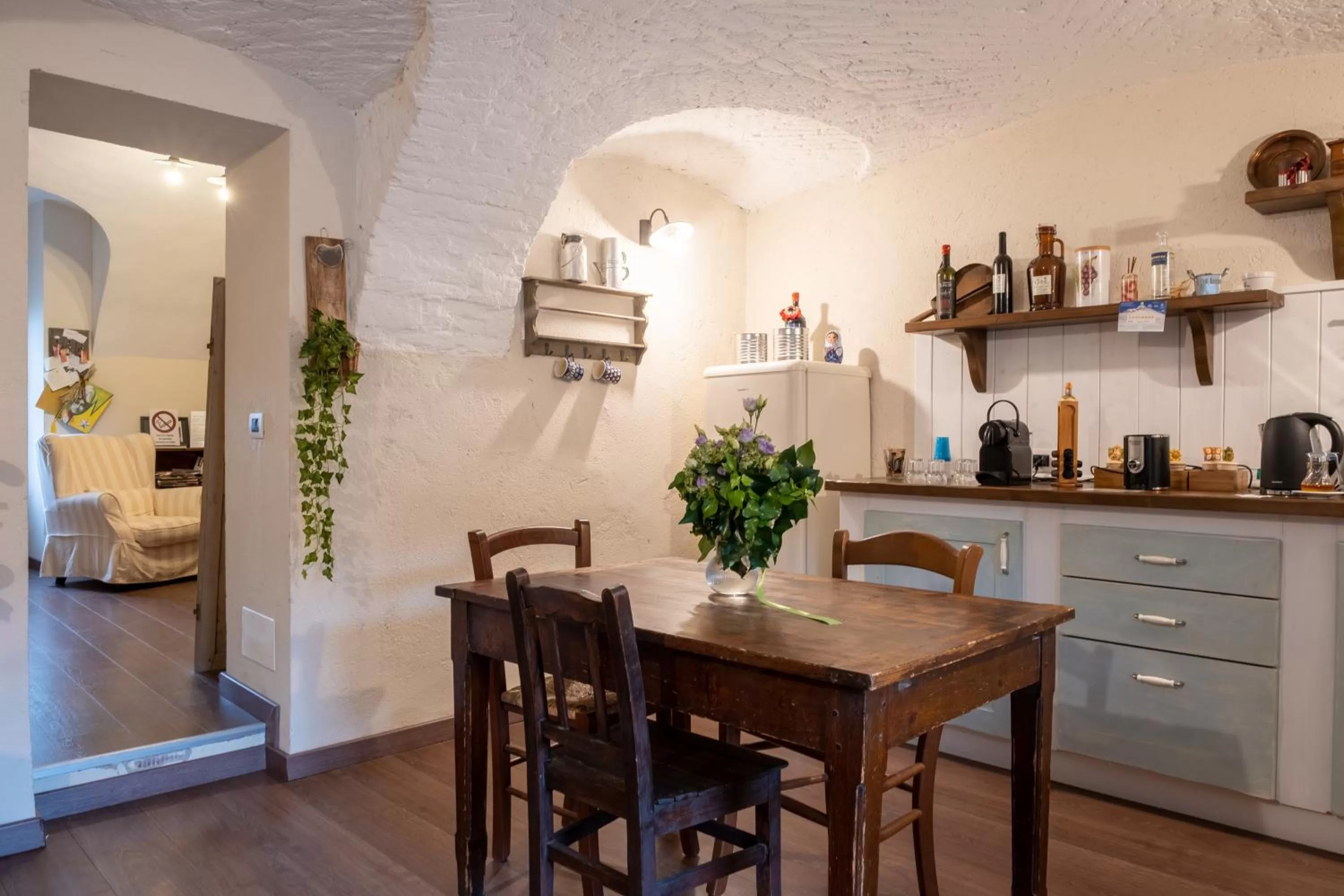 Dining area in B&b Il Cortile