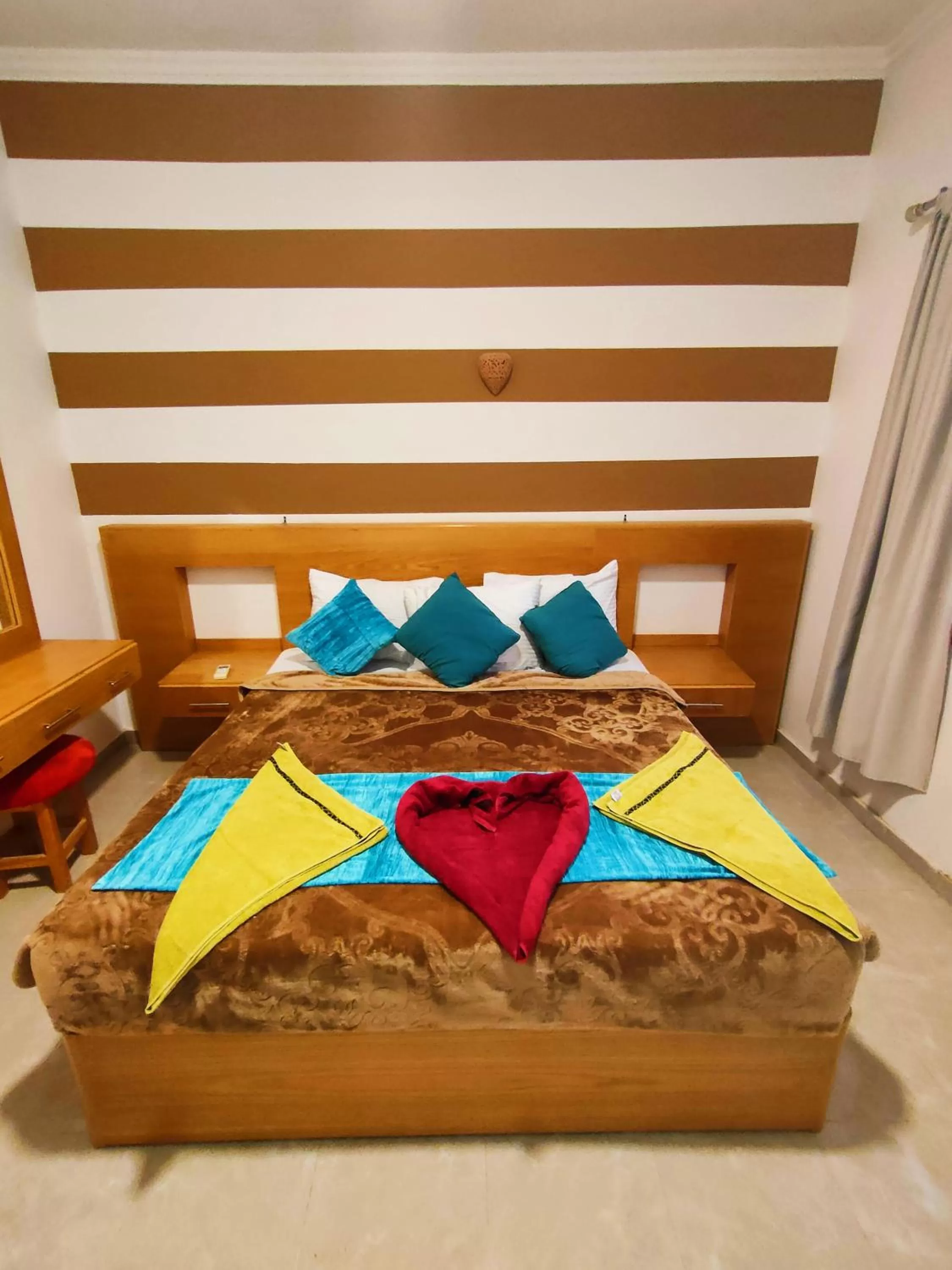 Bed in Seaview Panorama Boatel