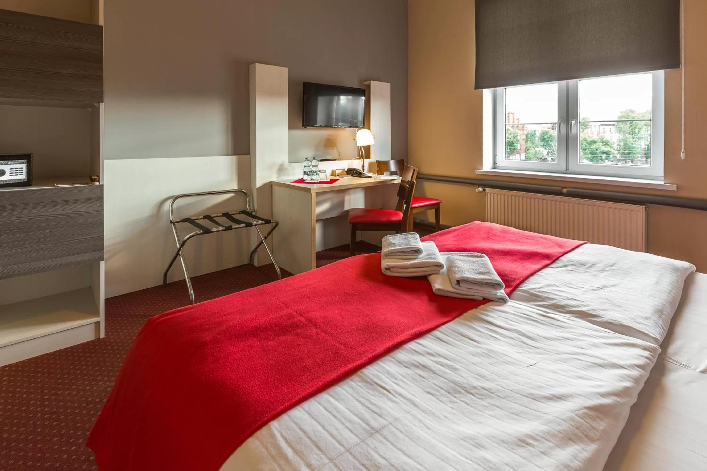 Bed in Hotel Przystanek Torun