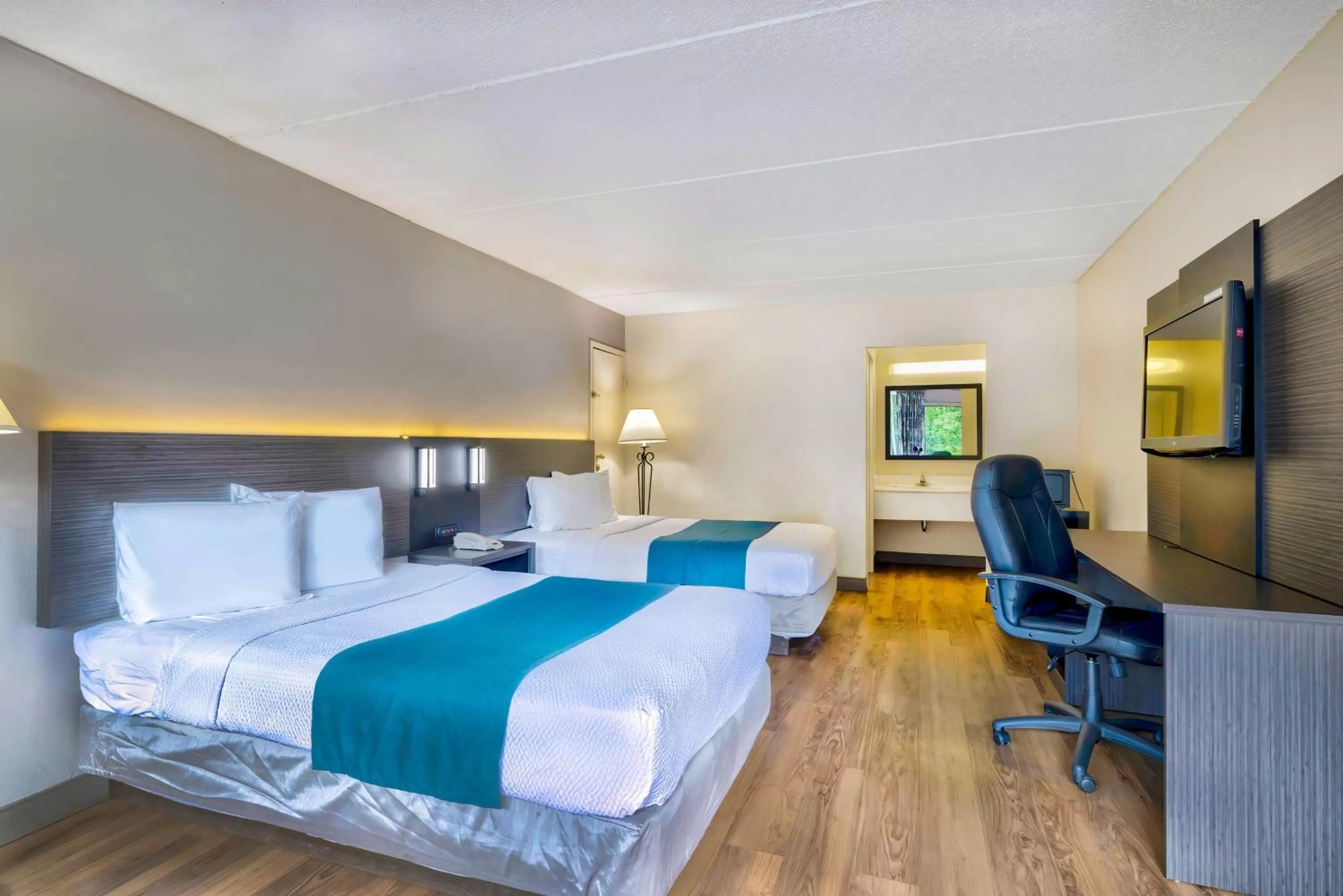 Bedroom, Bed in Motel 6 Morgantown