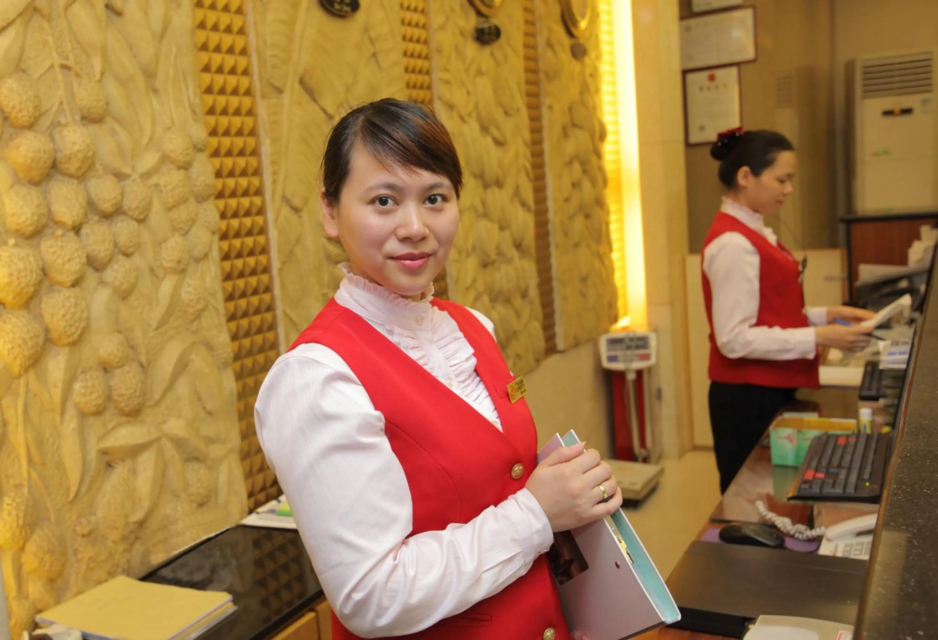 Staff in Guang Dong Hotel