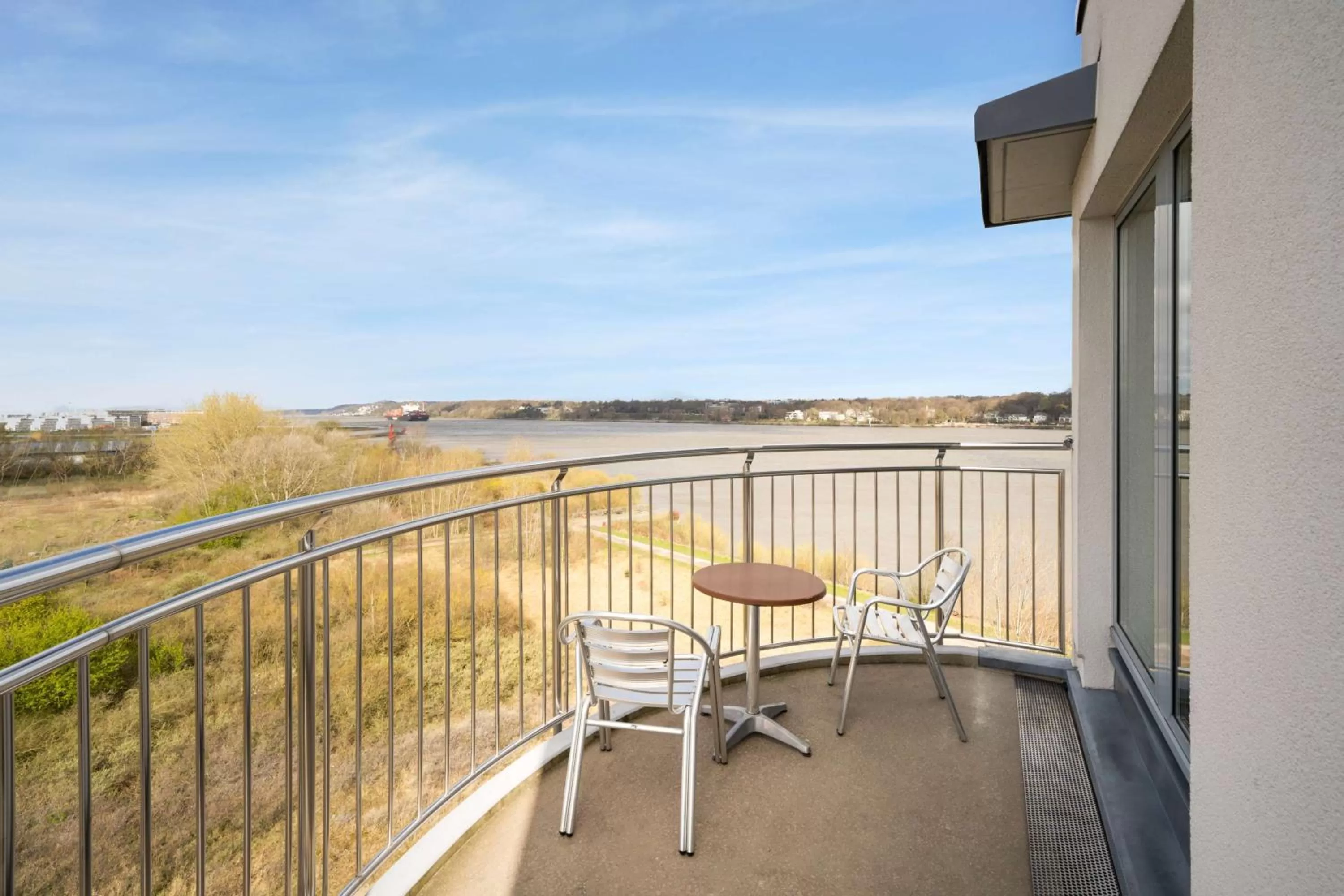 View (from property/room) in elaya hotel hamburg finkenwerder