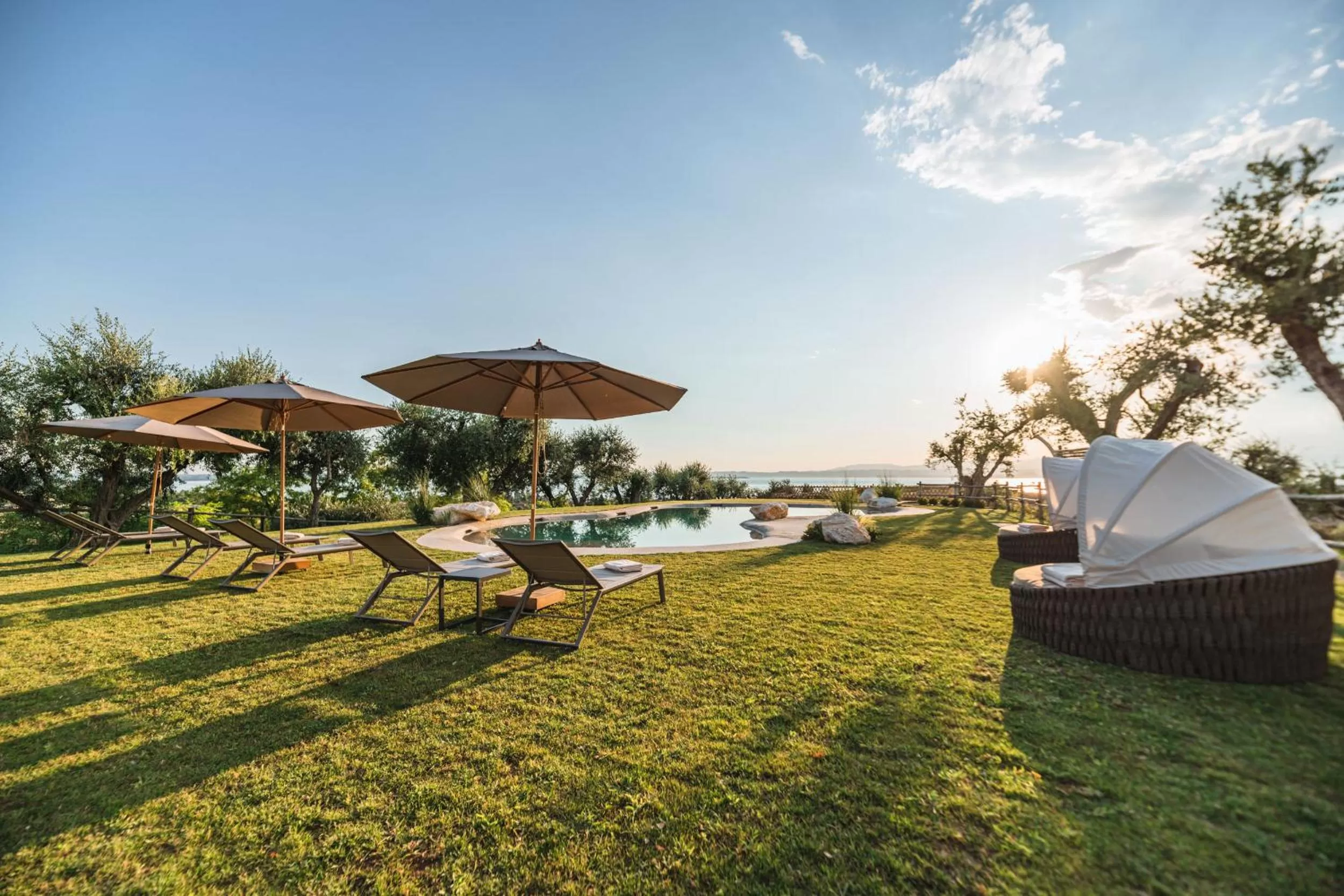 Swimming pool in Privilegium Lazise