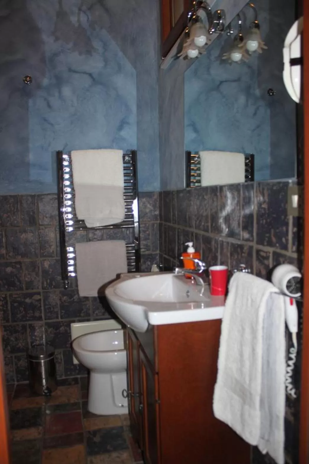 Bathroom in B&B Casamiranapoli