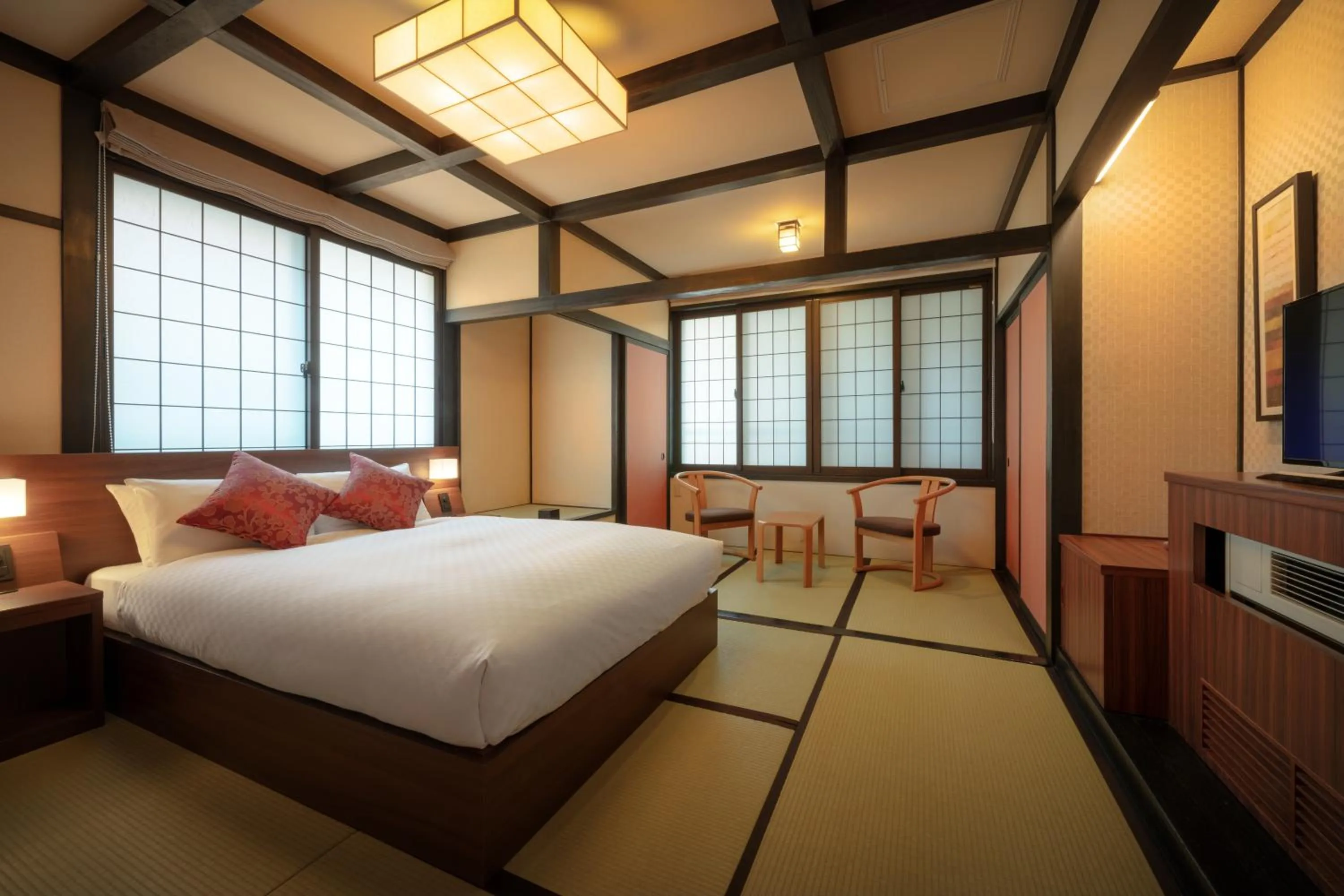 Photo of the whole room, Bed in Zao Onsen Omiya Ryokan