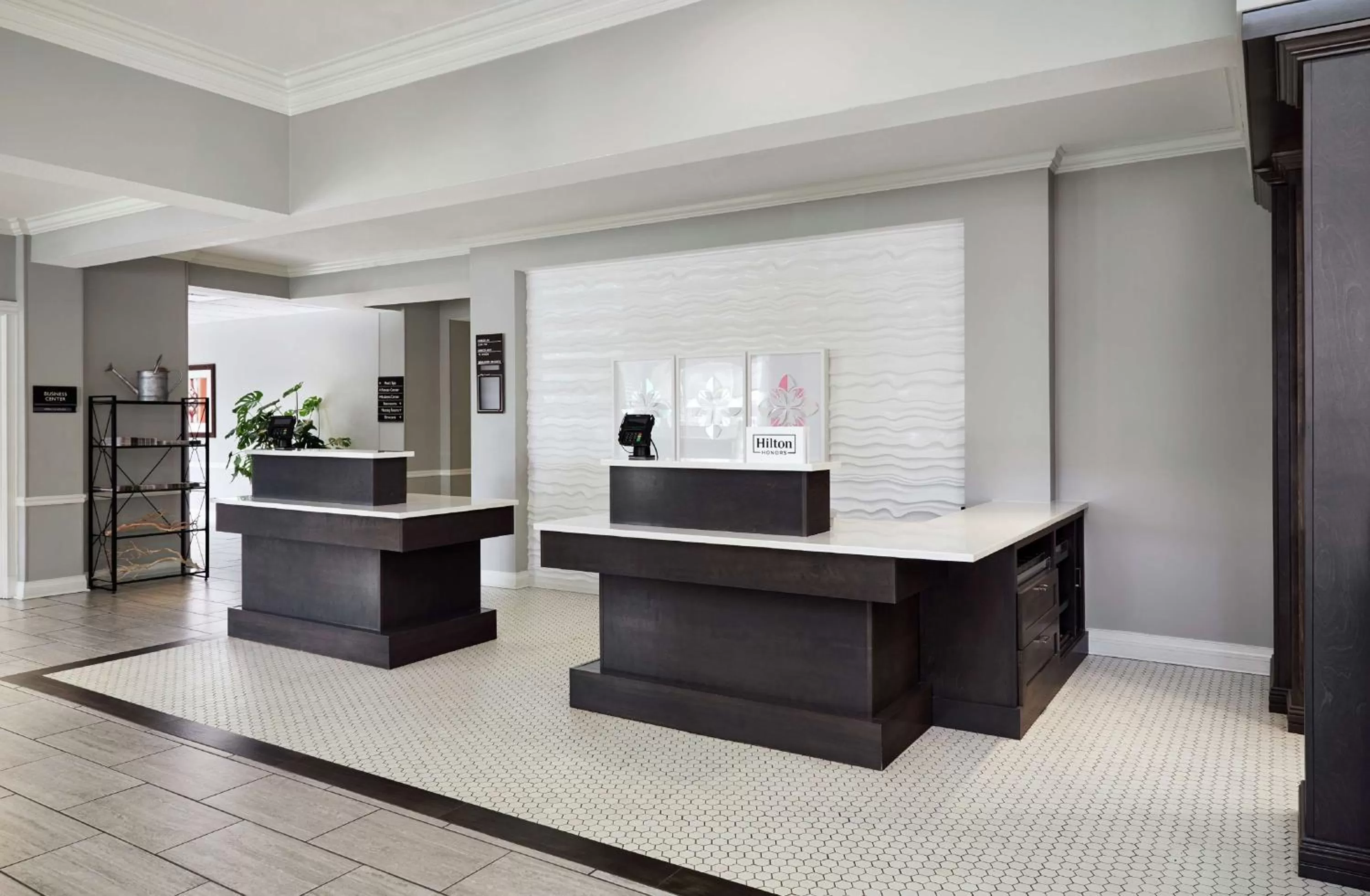 Lobby or reception in Hilton Garden Inn Champaign/ Urbana