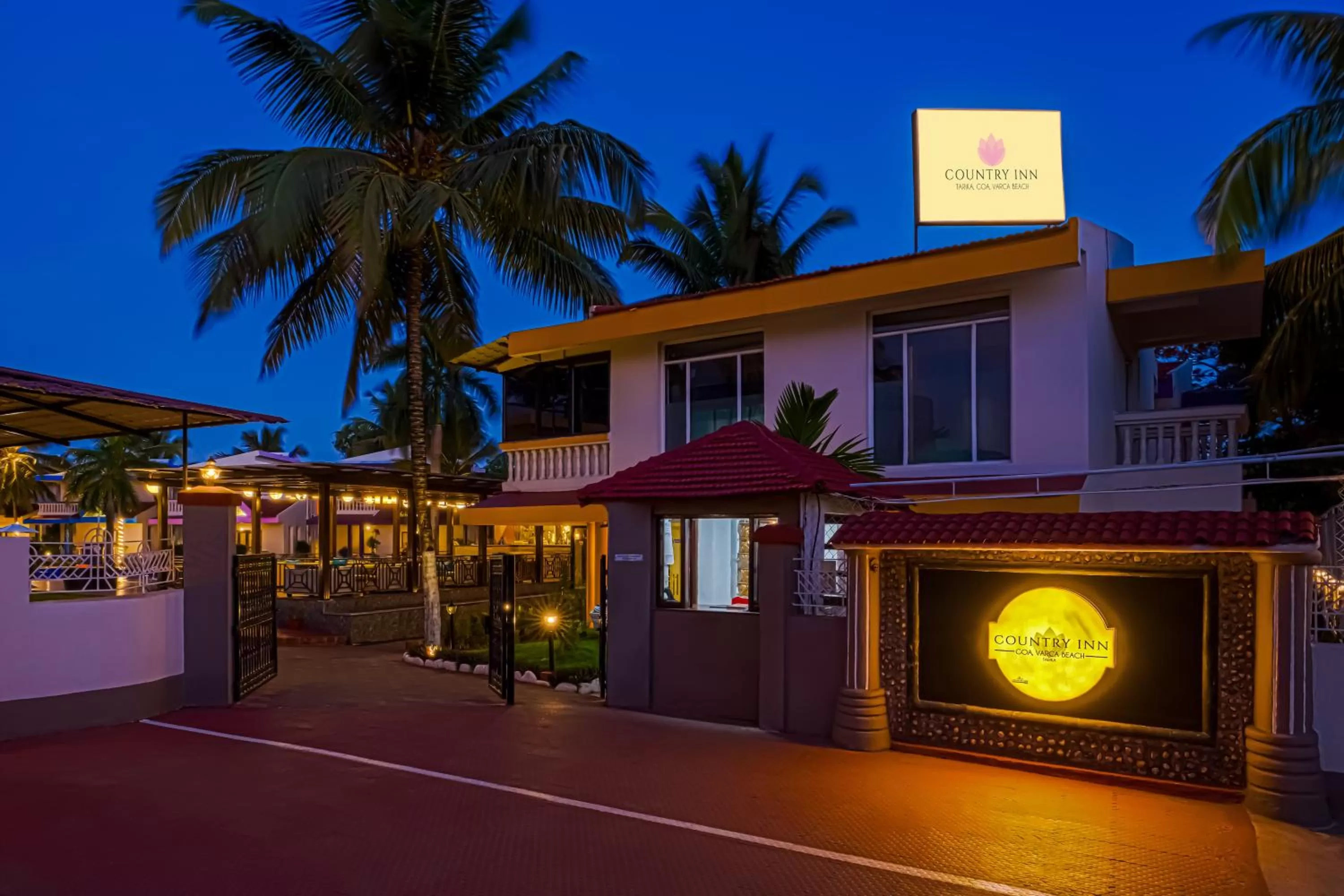 Facade/entrance in Country Inn Goa Varca Beach - 2 minutes walk to the beach