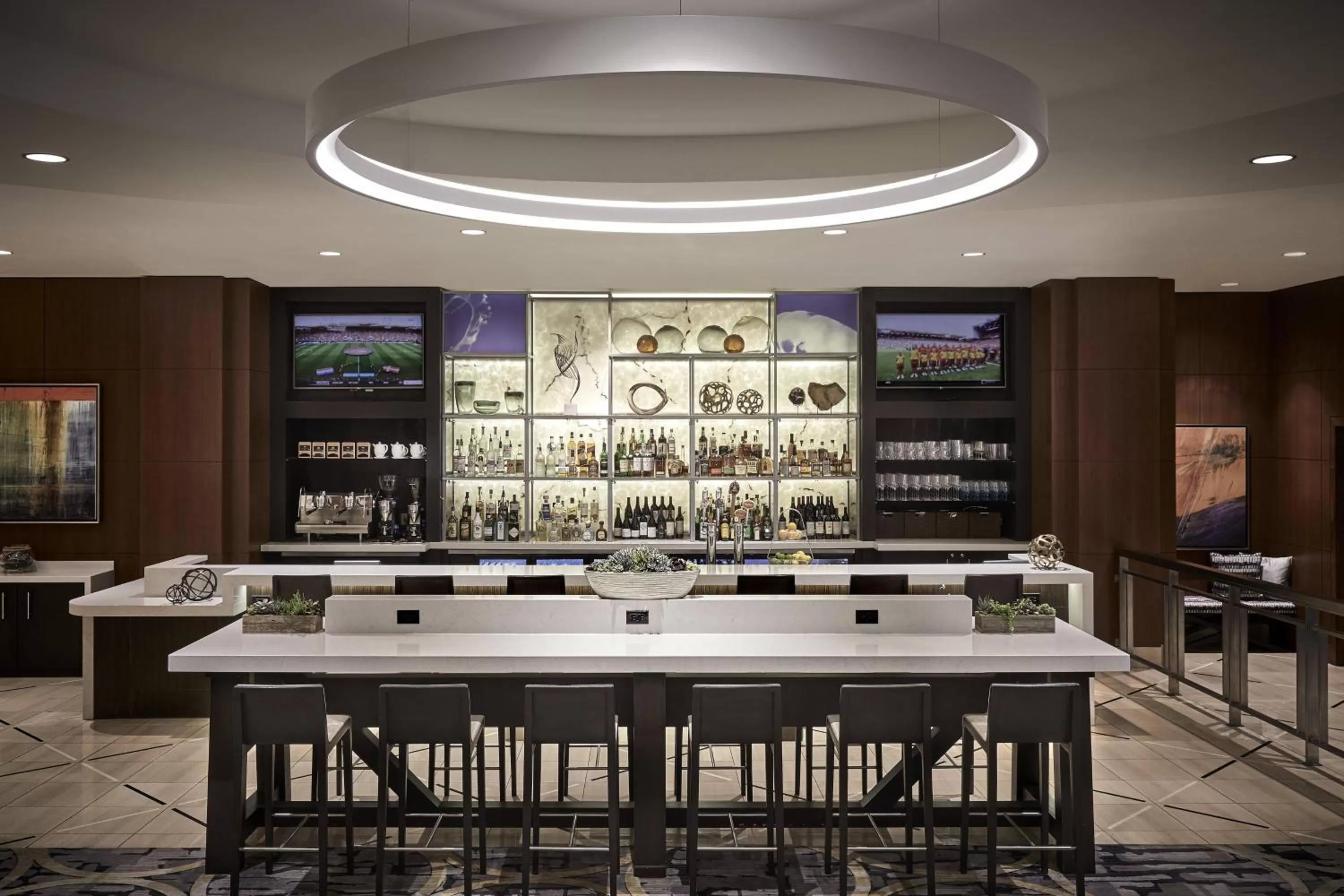 Lobby or reception in Seattle Marriott Waterfront