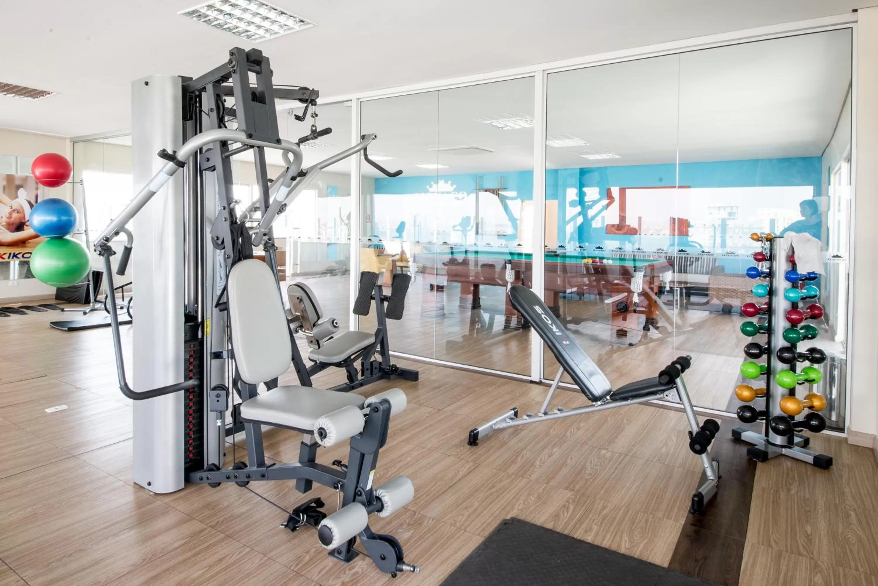 Fitness centre/facilities in Summit Hotel Monaco