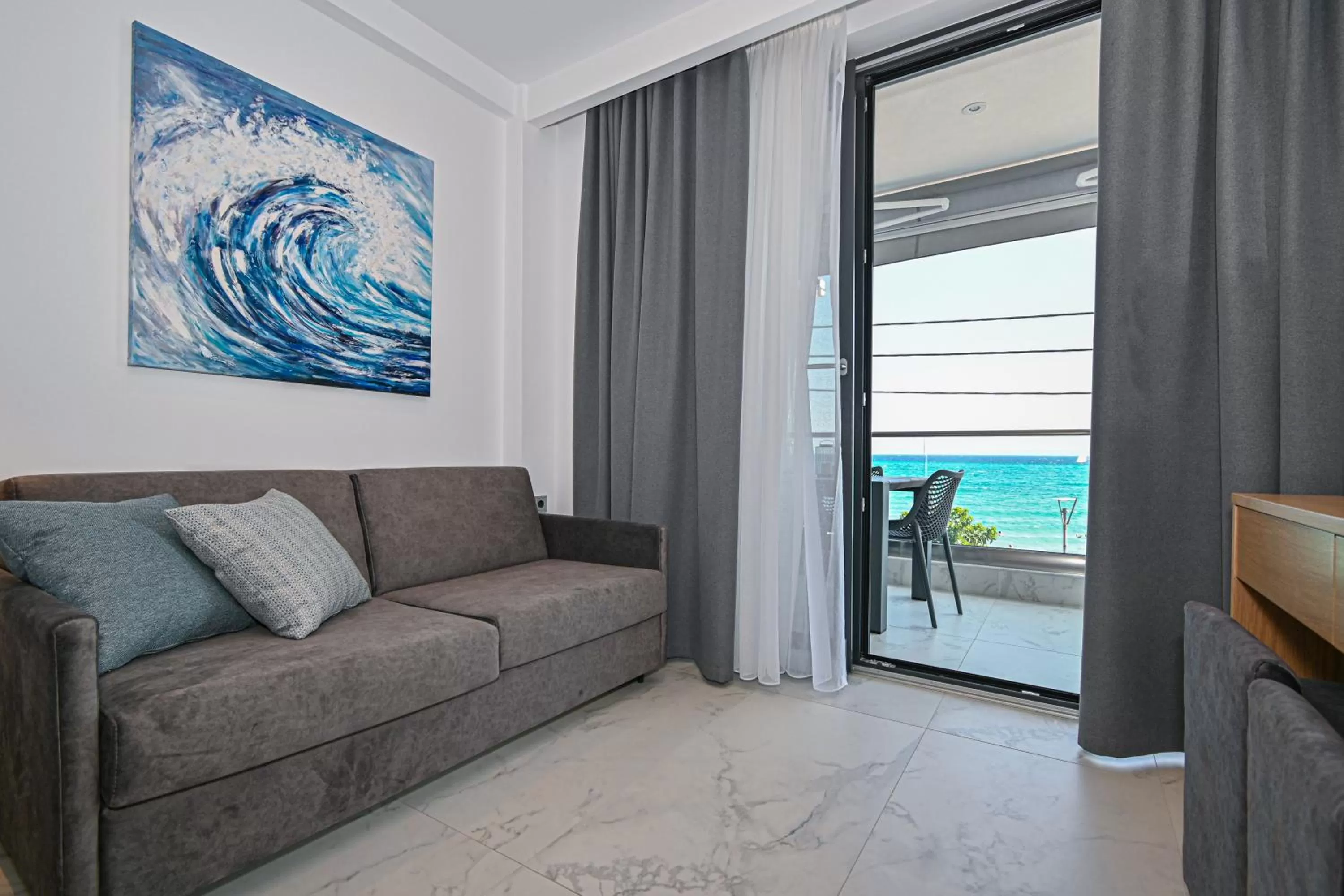 Living room in Kima Premium Apartments