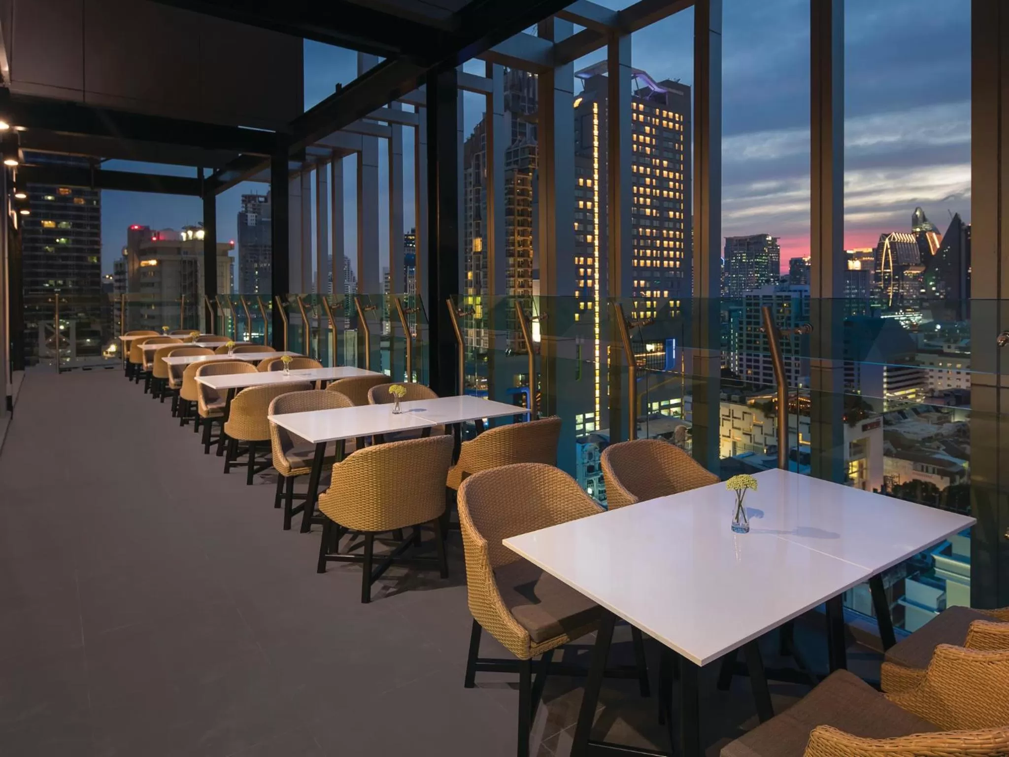 Balcony/Terrace in Solitaire Bangkok Sukhumvit 11