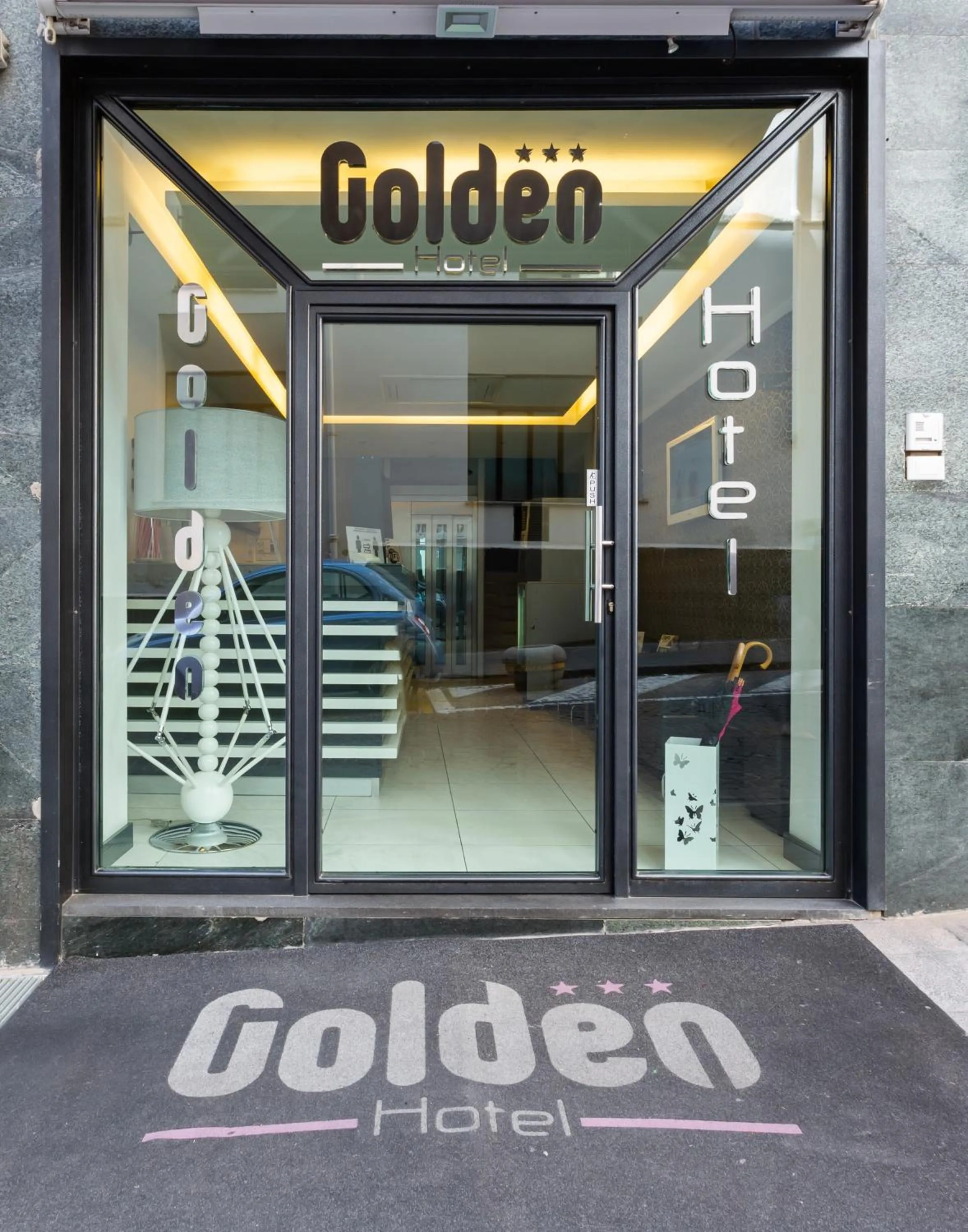 Property building in Golden Hotel