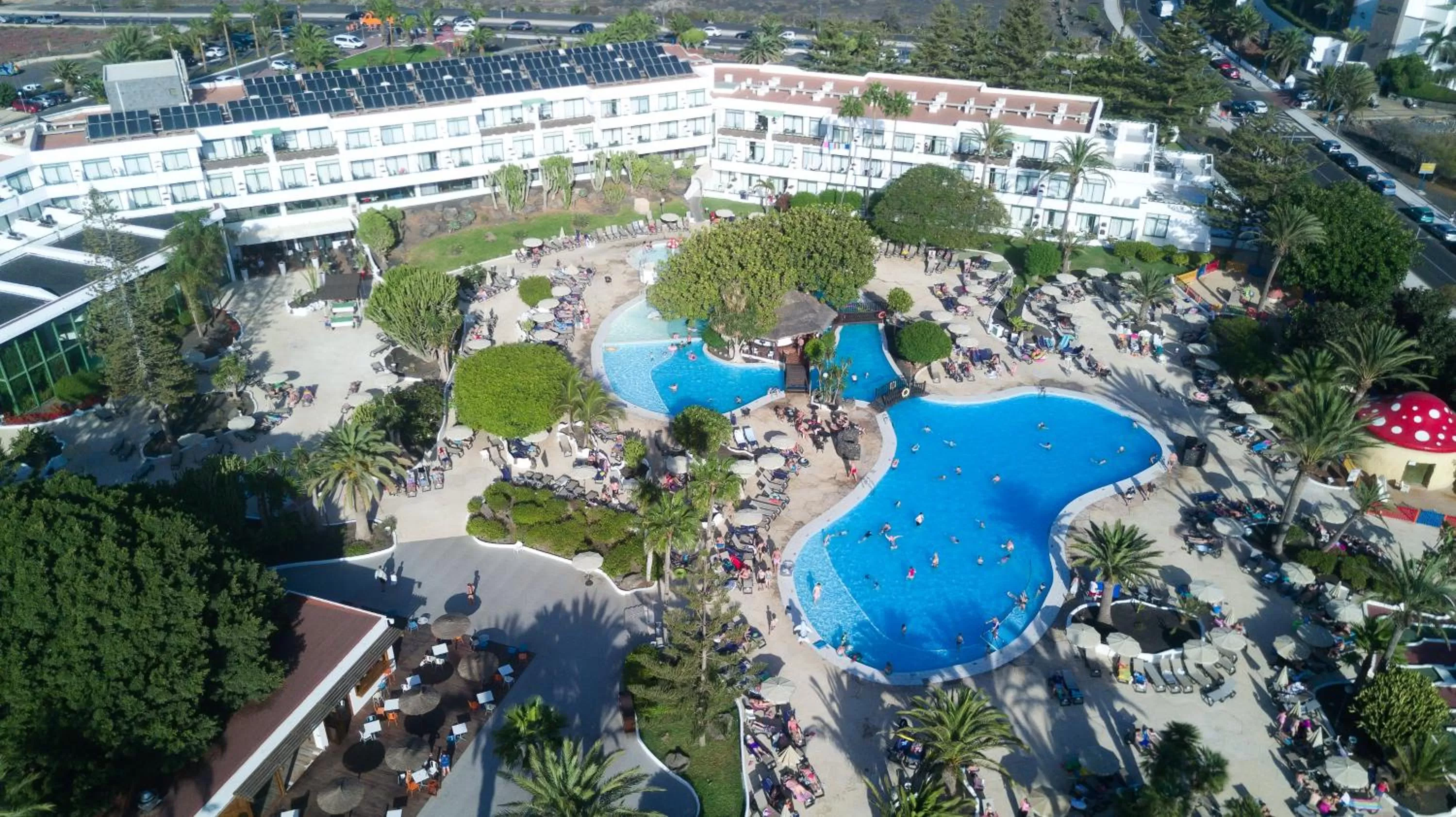 Bird's eye view in H10 Lanzarote Princess