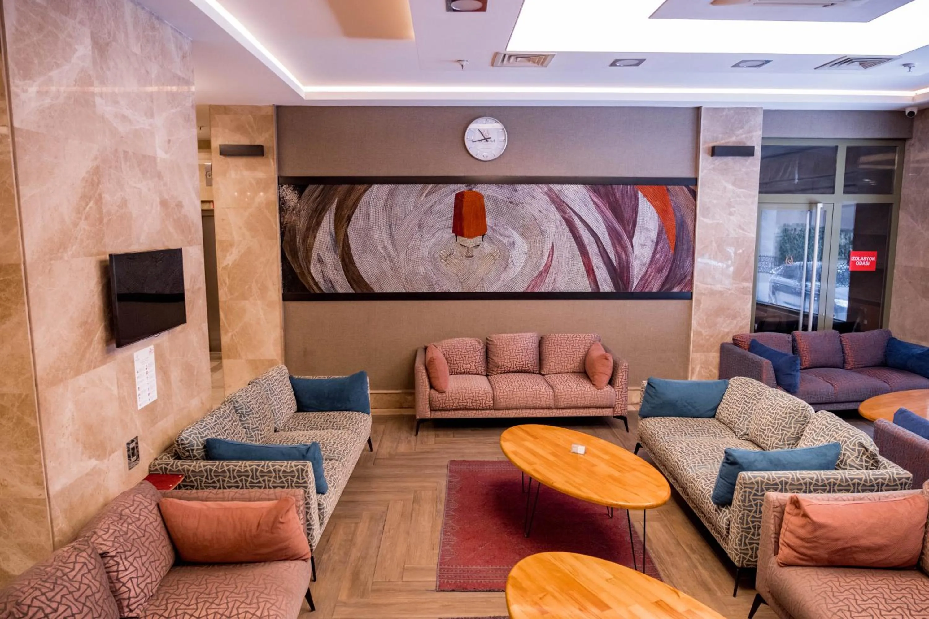 Seating area in Selçuk Hotel