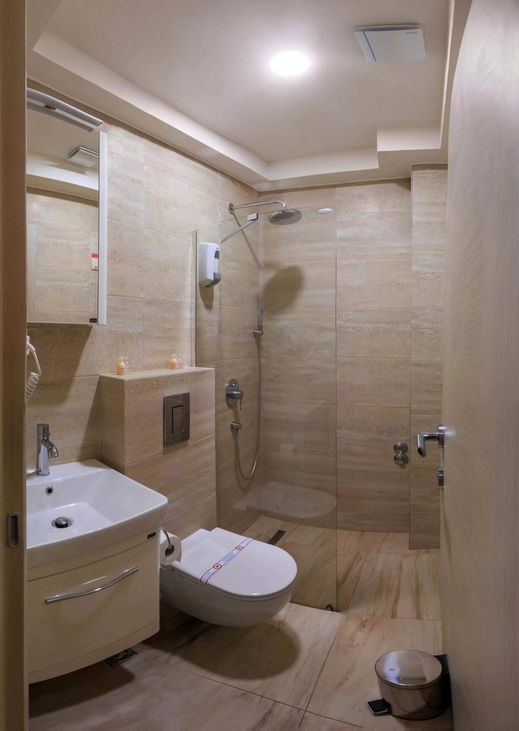 Toilet in Hotel Maksim