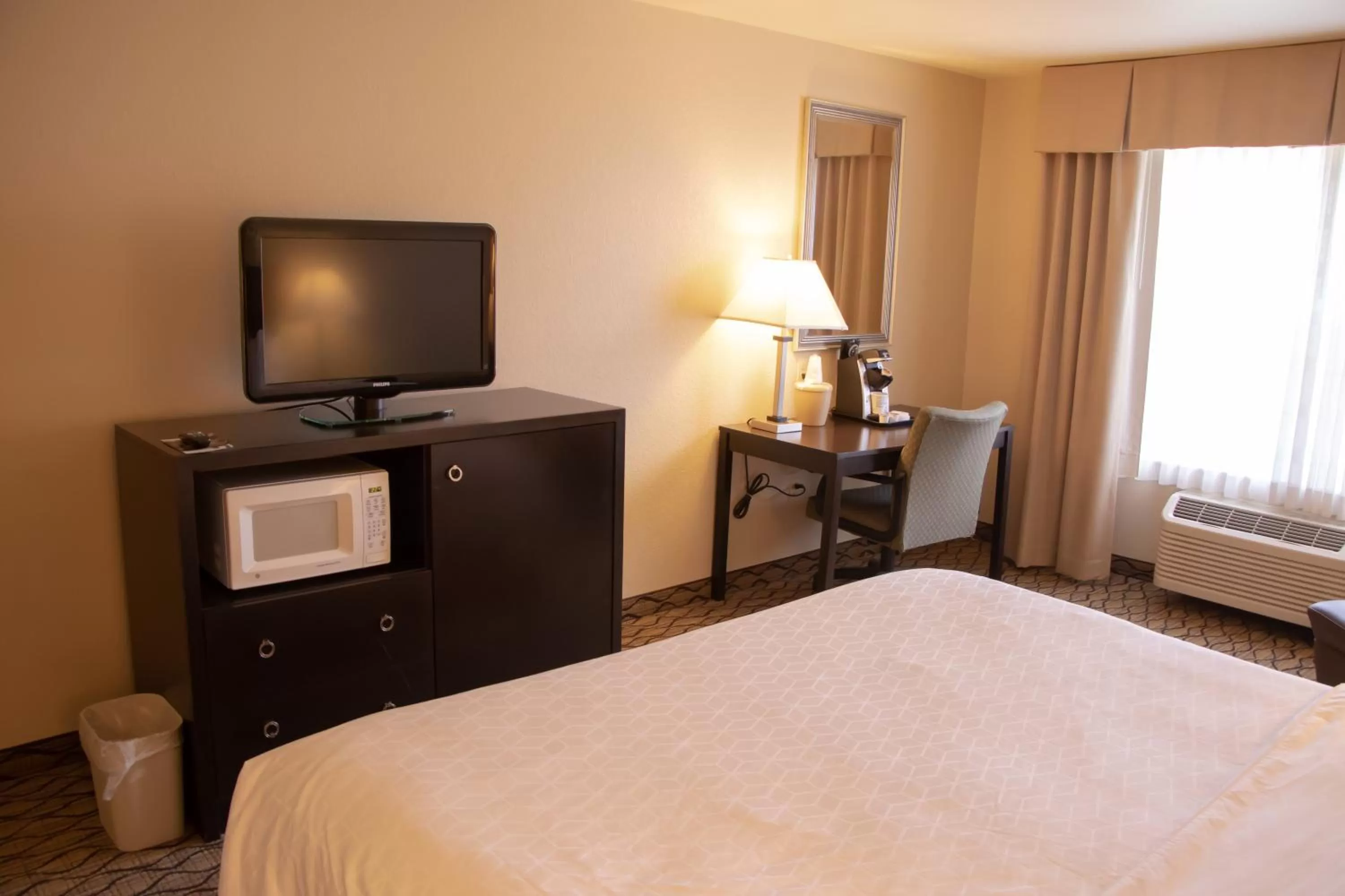 King Room - Hearing Accessible - Roll-in Shower in Holiday Inn Express & Suites Columbus East - Reynoldsburg, an IHG Hotel