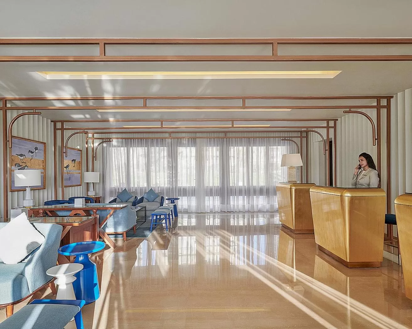 Lobby or reception in Four Seasons Hotel Alexandria At San Stefano