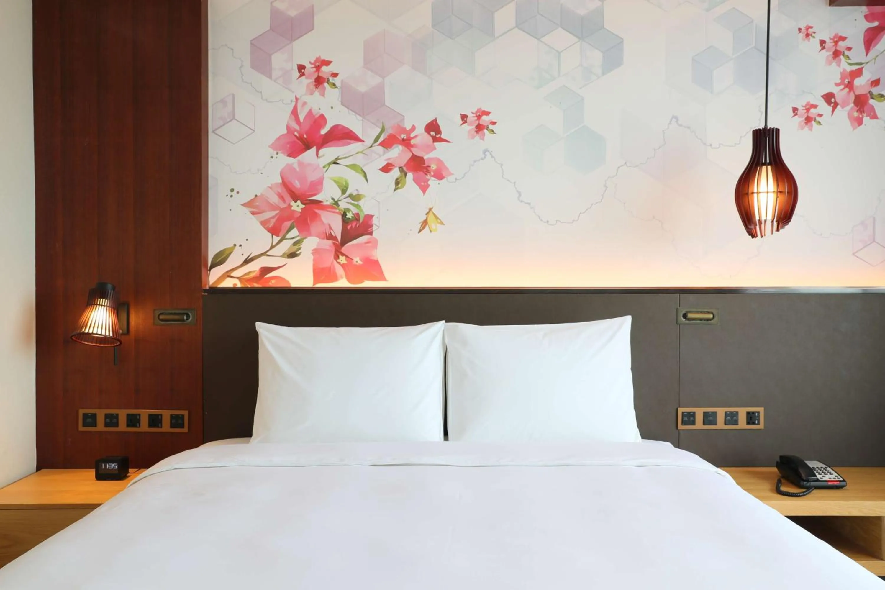 Bed in Hilton Garden Inn Zhuhai Hengqin