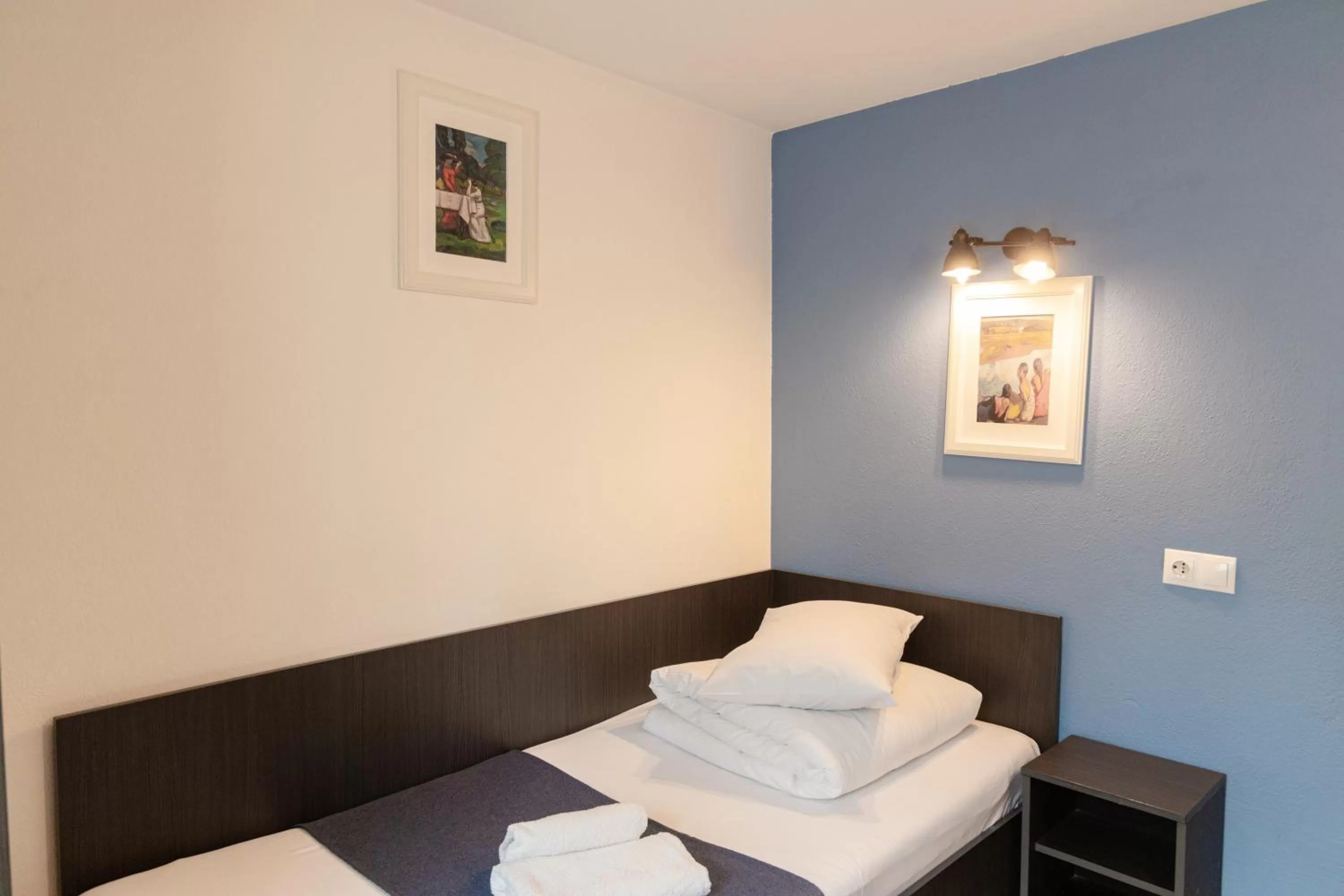 Bed in Pensiunea Pictorilor