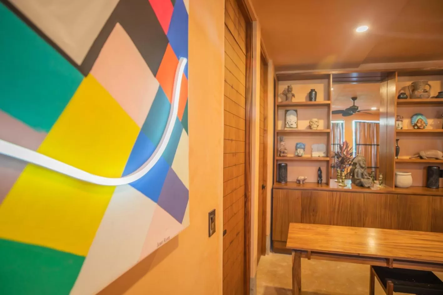 Decorative detail in Nuee Hotel & Beach Club