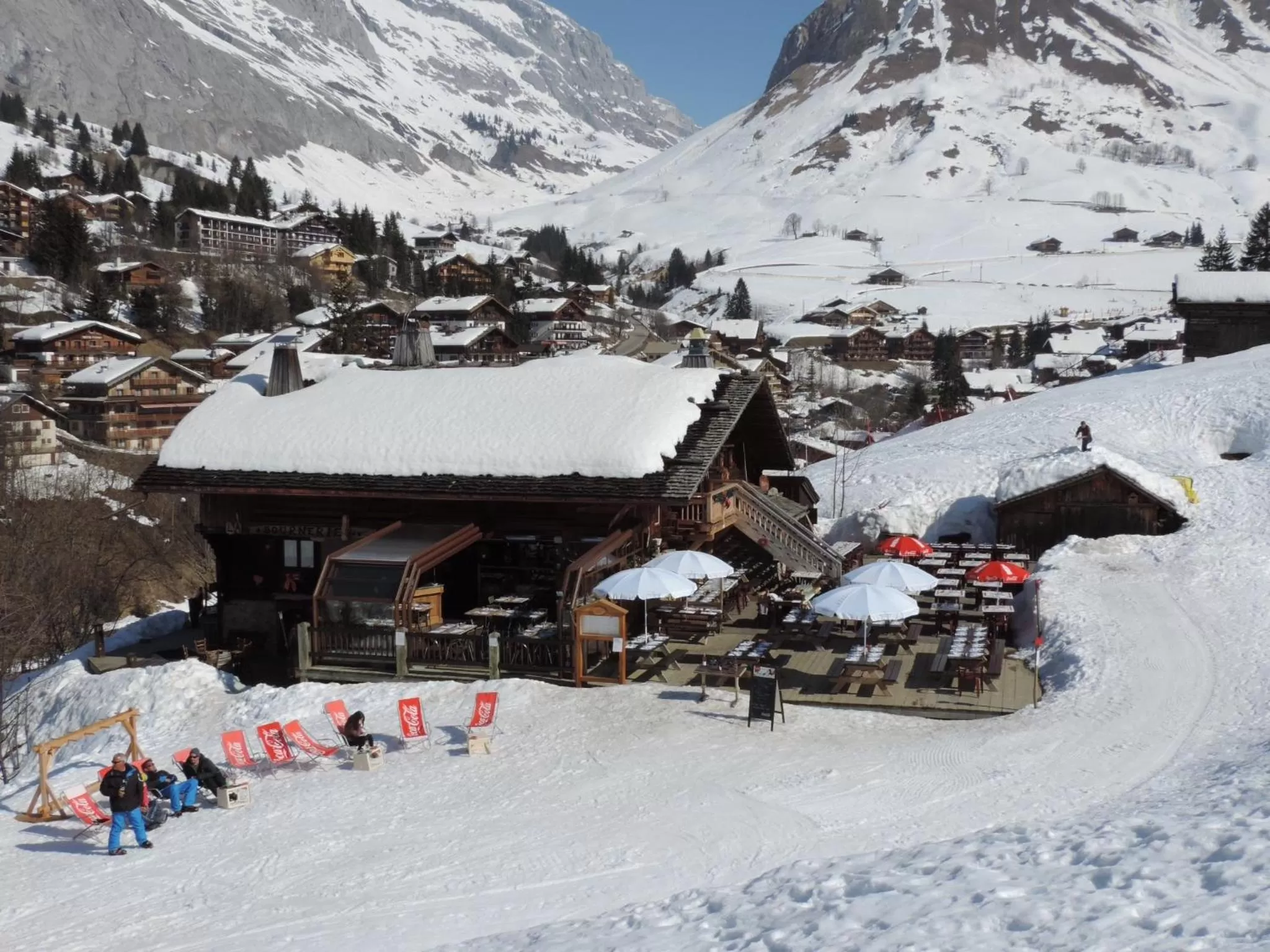 Balcony/Terrace, Winter in La Bournerie
