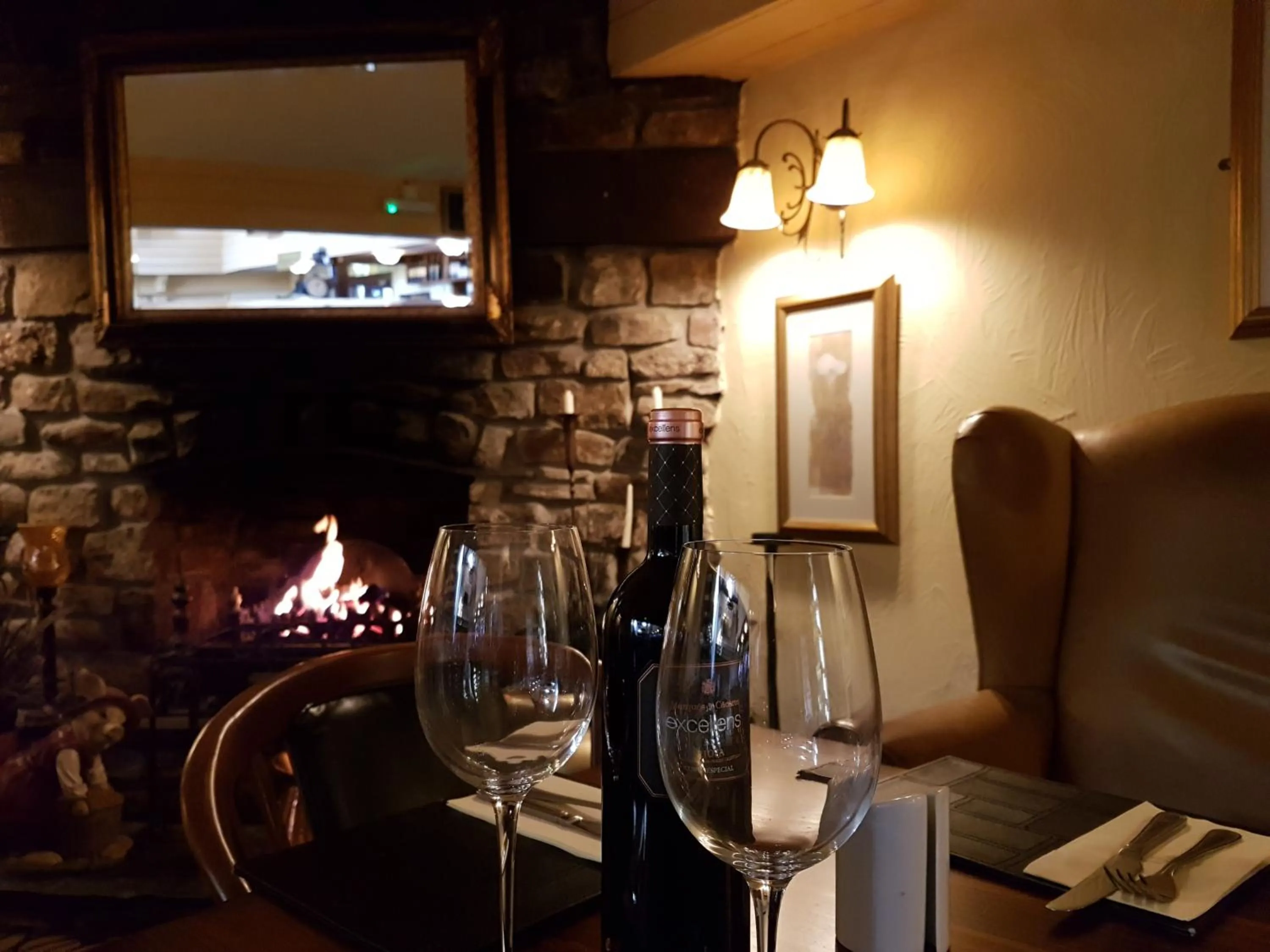 Lounge or bar in The Old Barn Inn