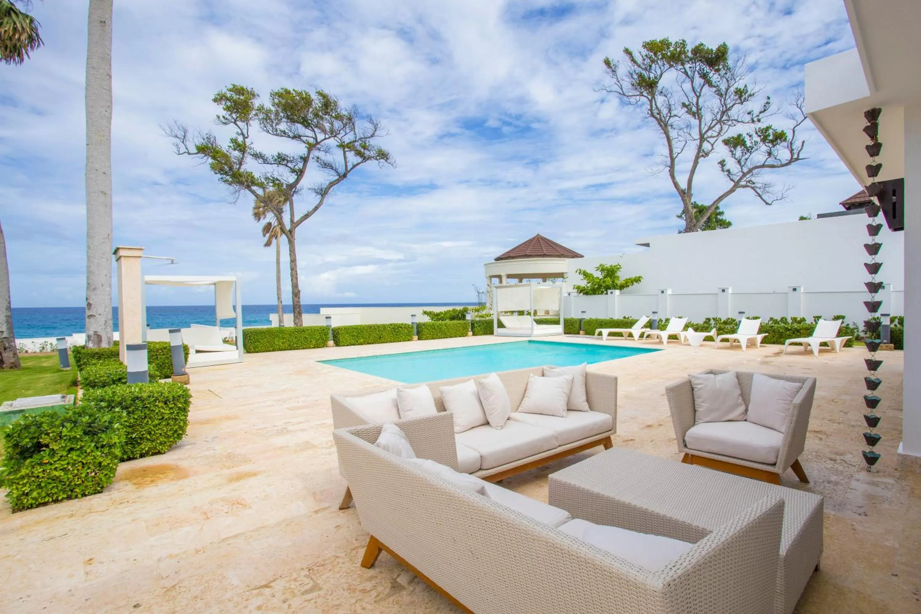 Patio, Swimming Pool in Ocean Village Deluxe Resort & Spa